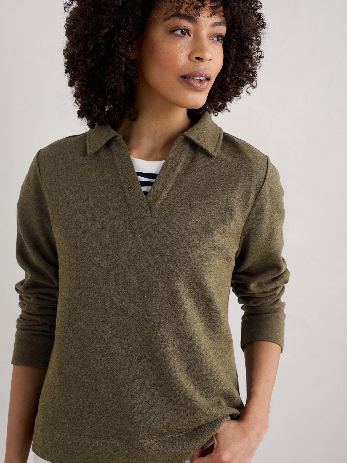 undefined Clear Wing Sweatshirt Melange - Green