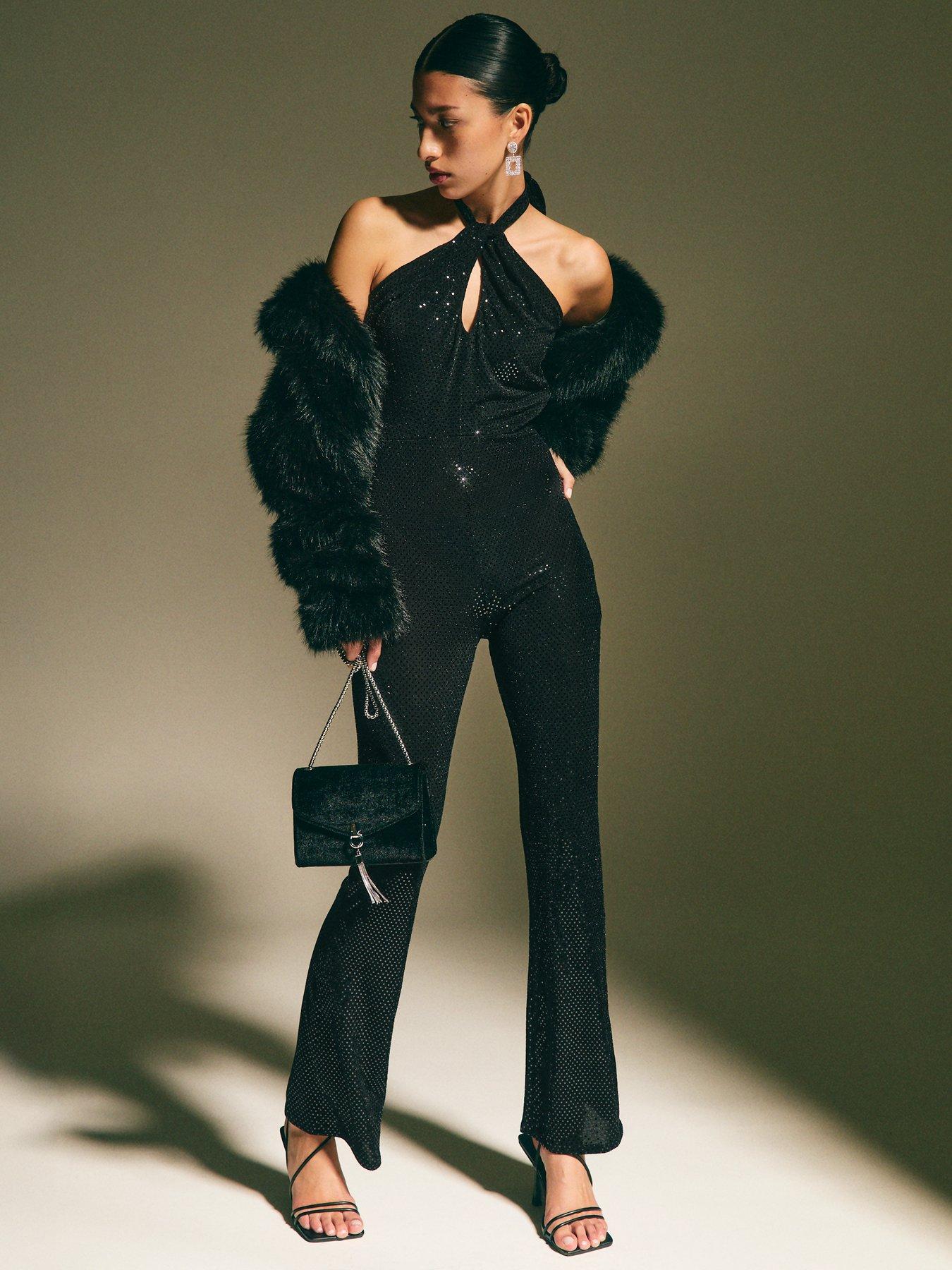 New look jersey jumpsuit clearance
