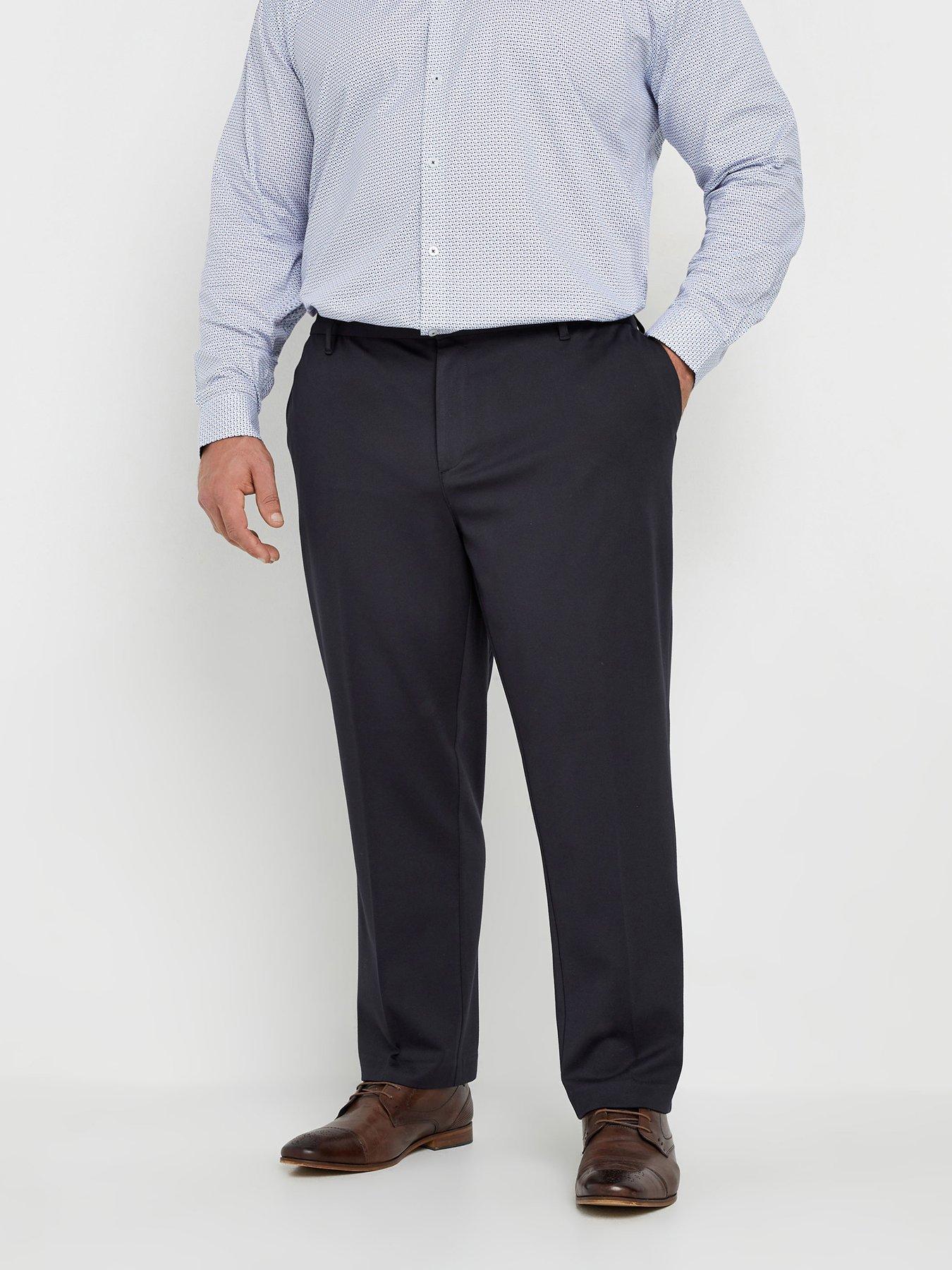 BadRhino Stretch Trousers 32", Blue, Size 38, Men