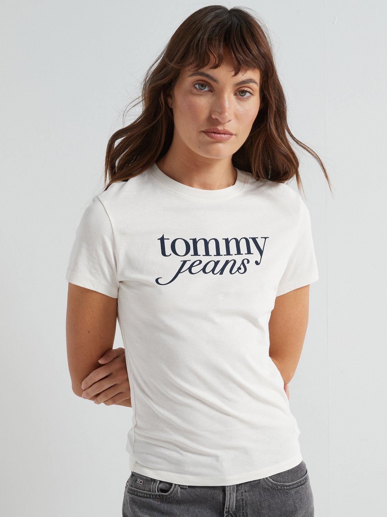 undefined Script Logo T-Shirt - White