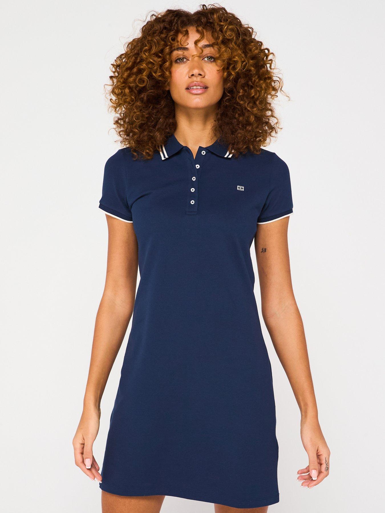 undefined Polo Mini Dress - Navy