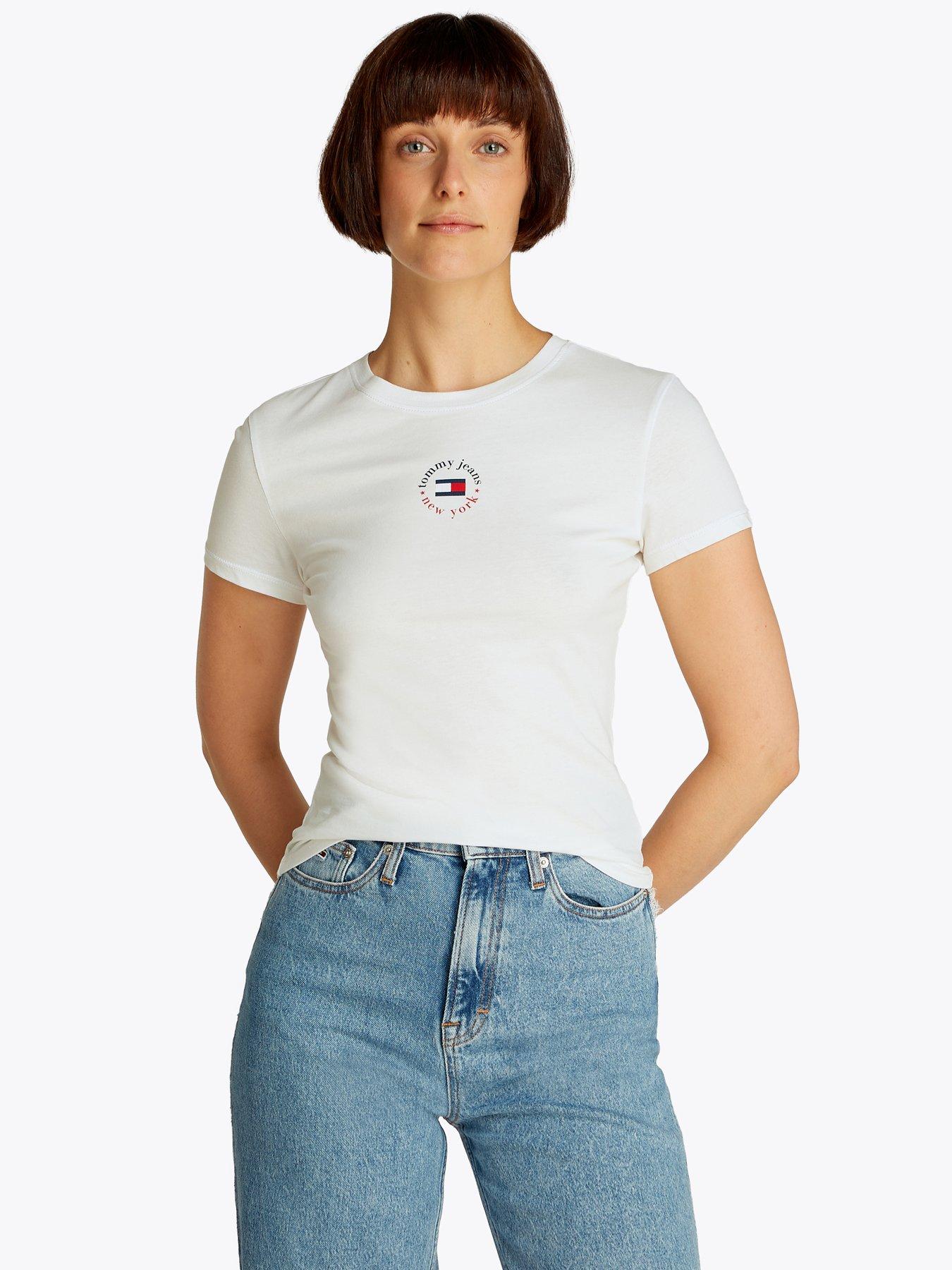 undefined Essential Logo T-Shirt - White