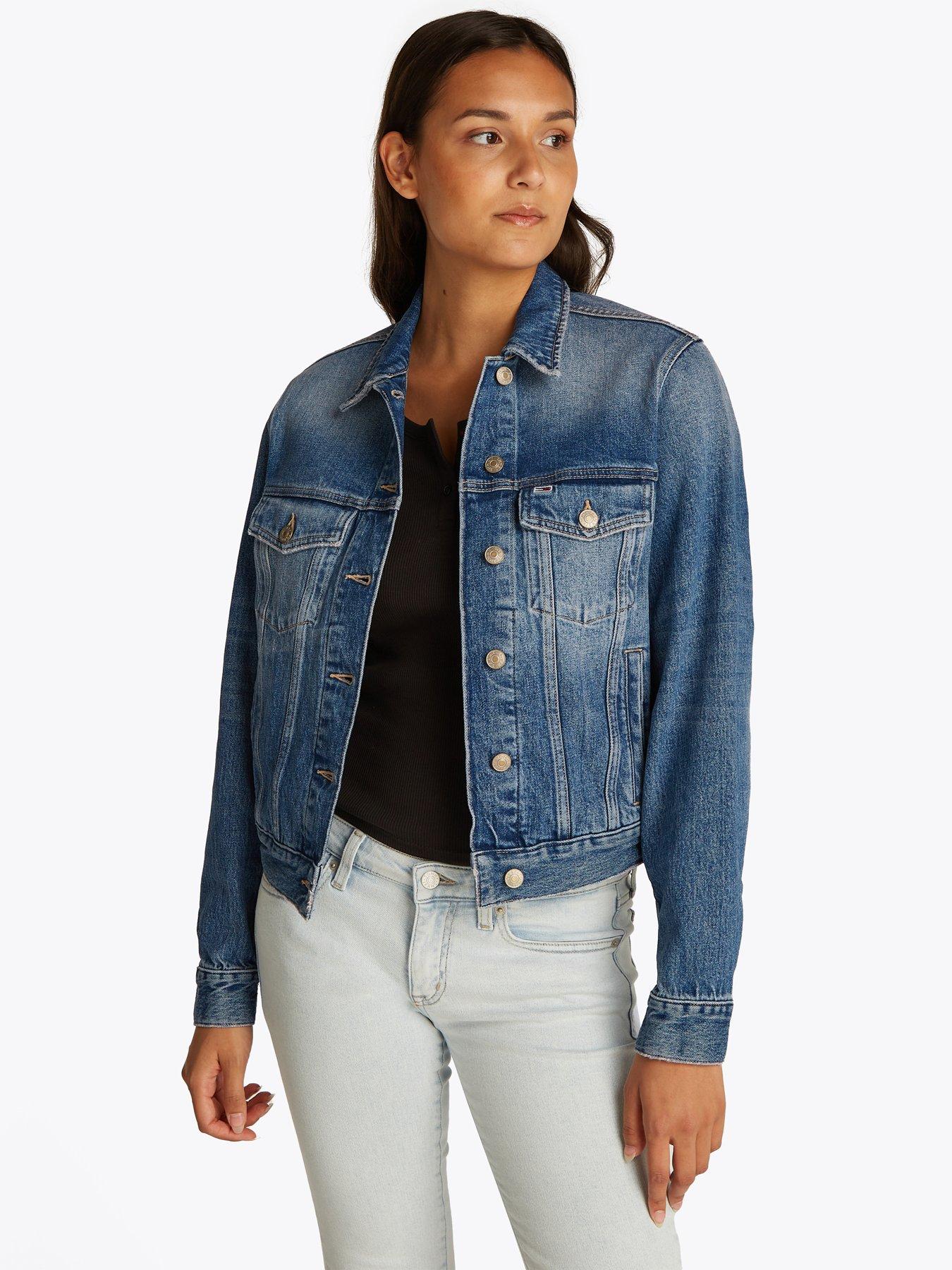 undefined Classic Trucker Denim Jacket - Blue