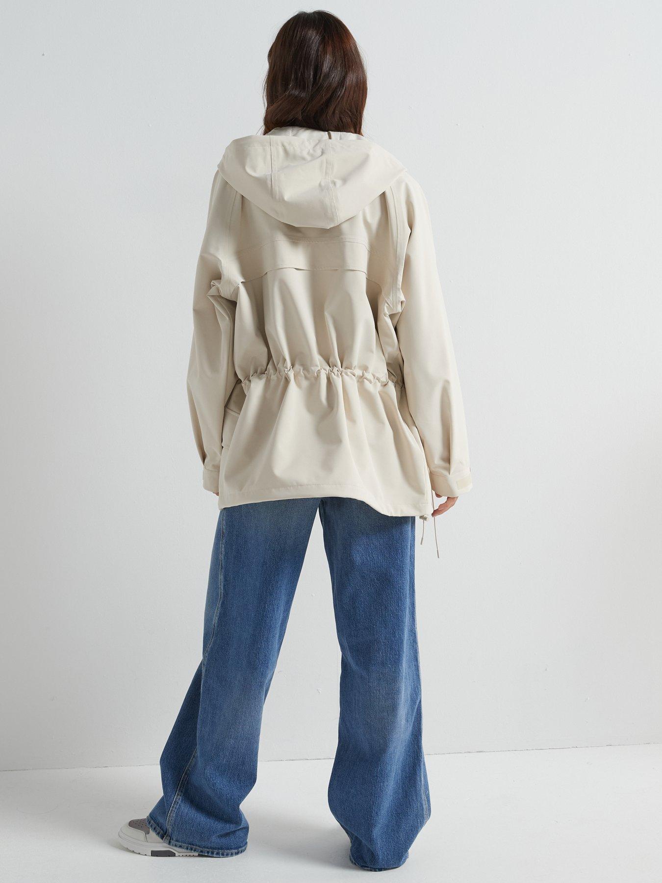Image 2 of 6 of Tommy Jeans Logo Technical Jacket - Beige