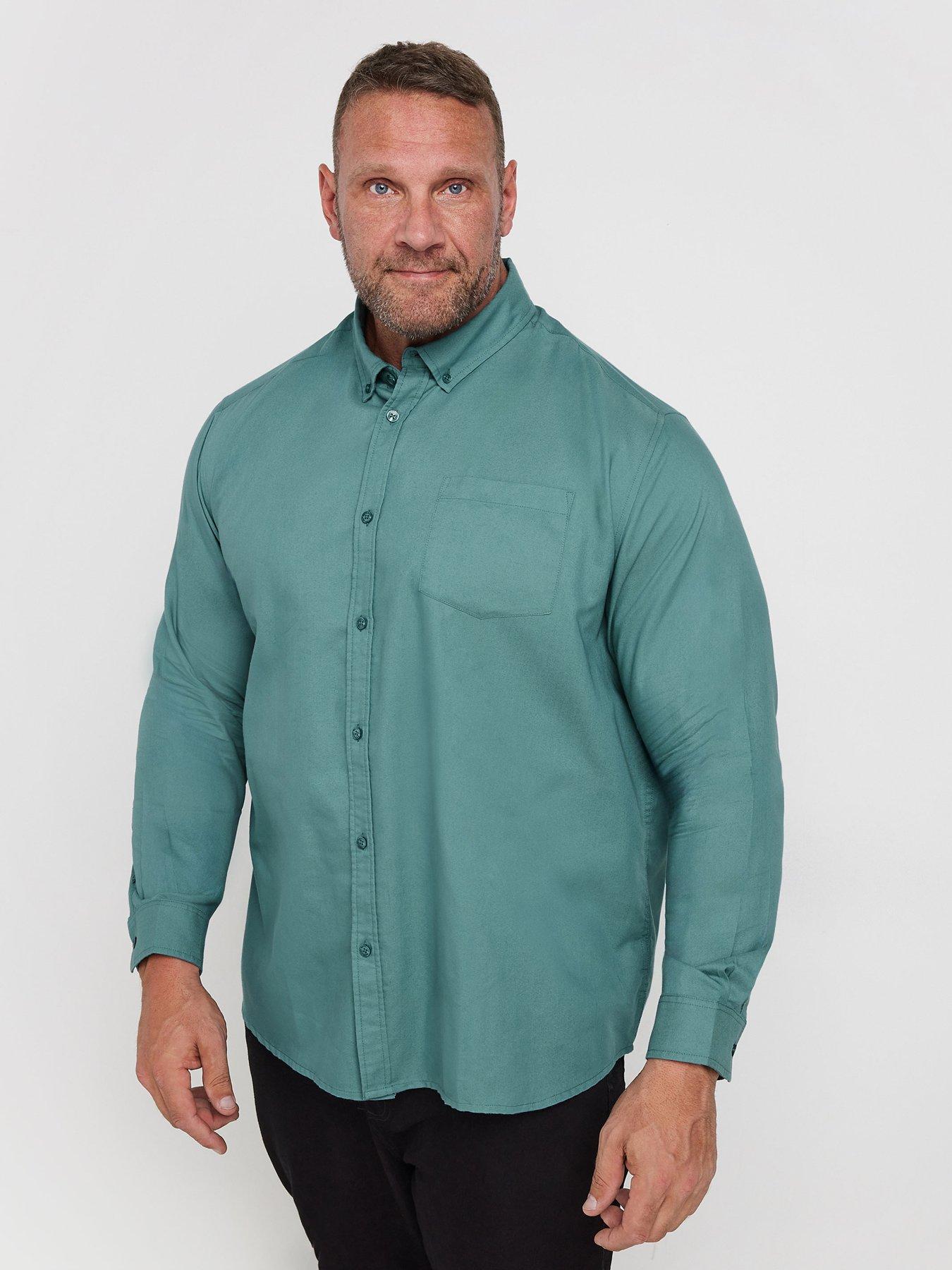 undefined Long Sleeve Oxford Shirt - Blue