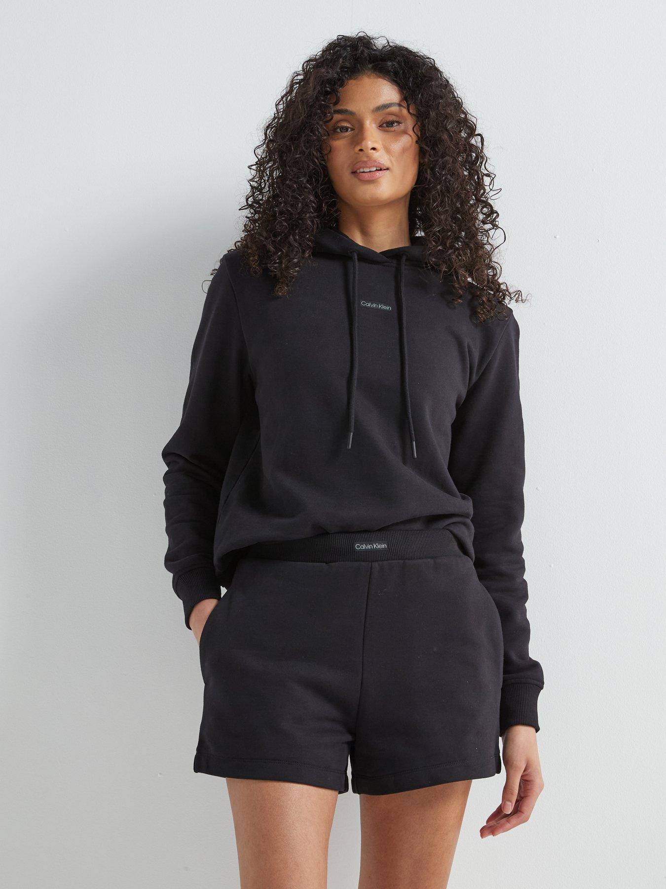 Calvin Klein Jeans Waistband Logo Jersey Shorts Black Very