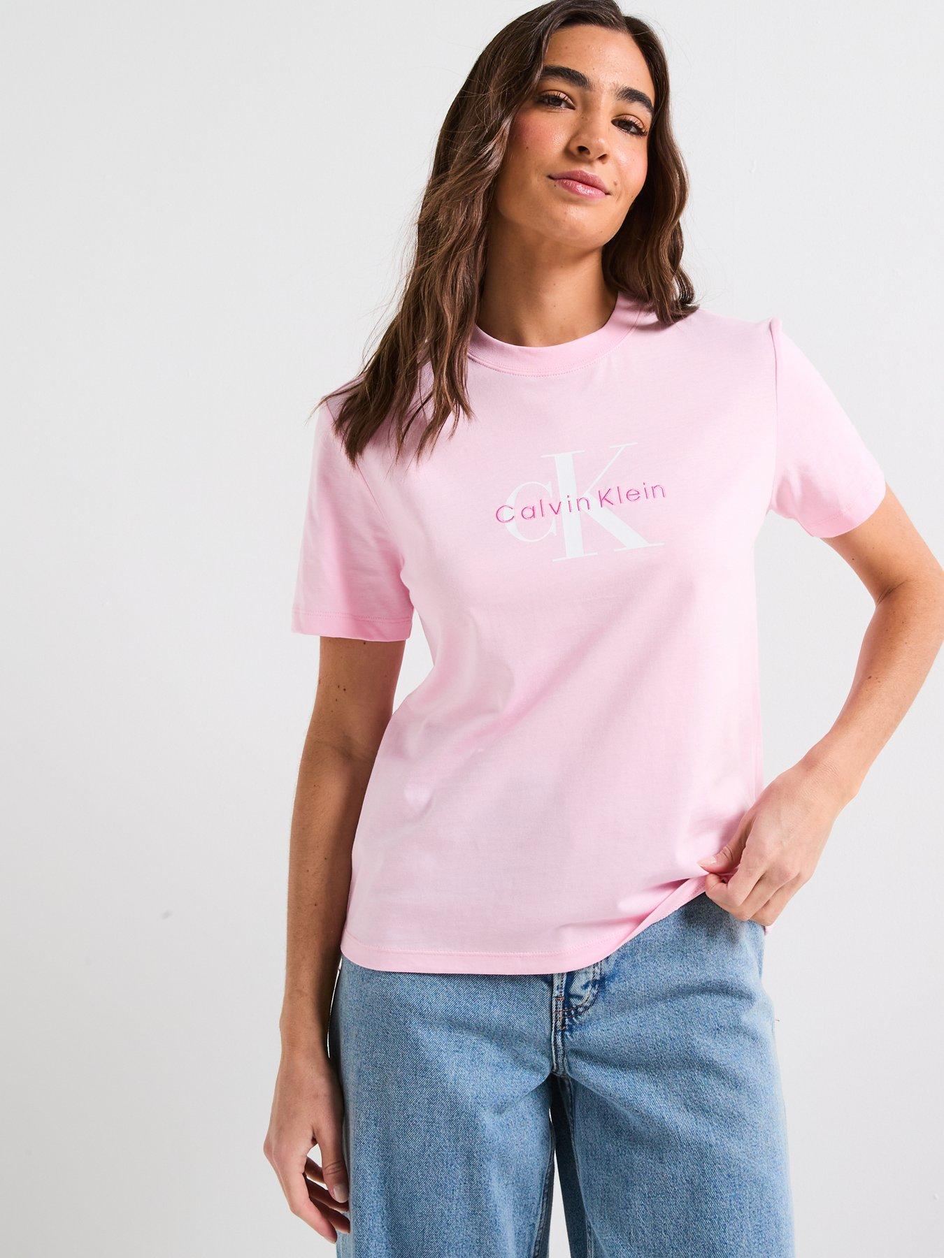 undefined Monologo Slim T-shirt - Purple