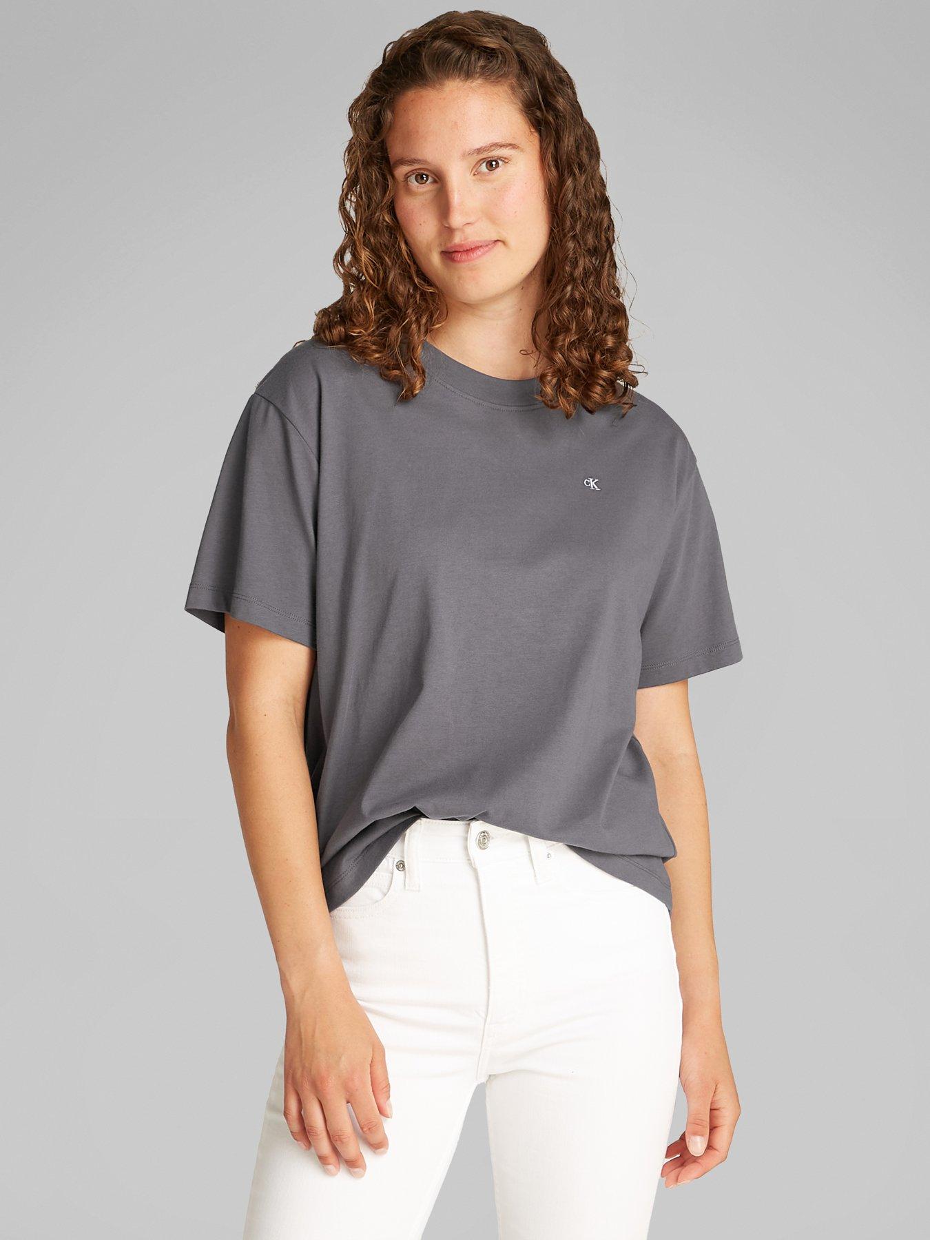 undefined Graphic Back T-Shirt - Grey