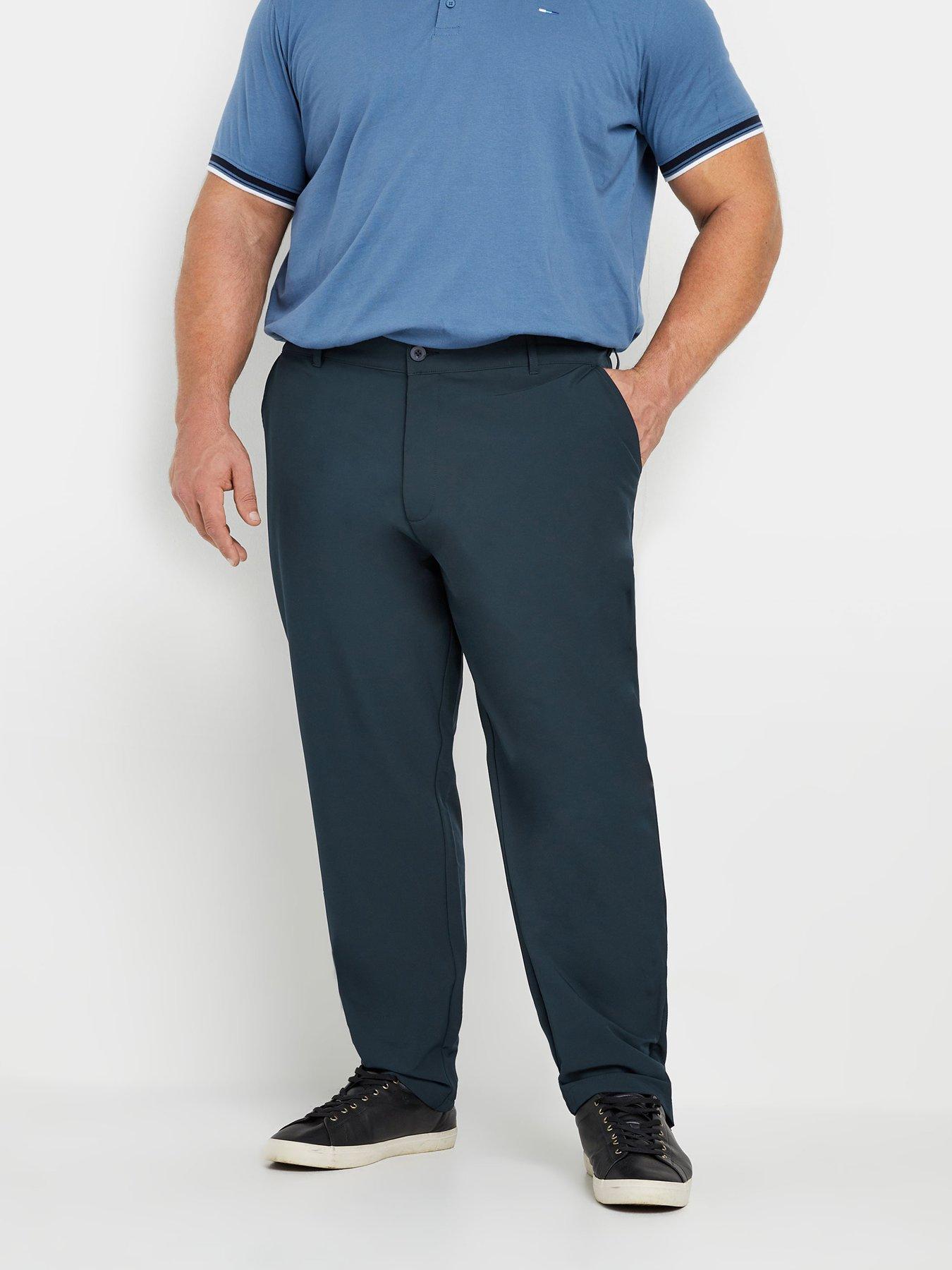 Image 1 of 3 of BadRhino Golf Trousers - Blue