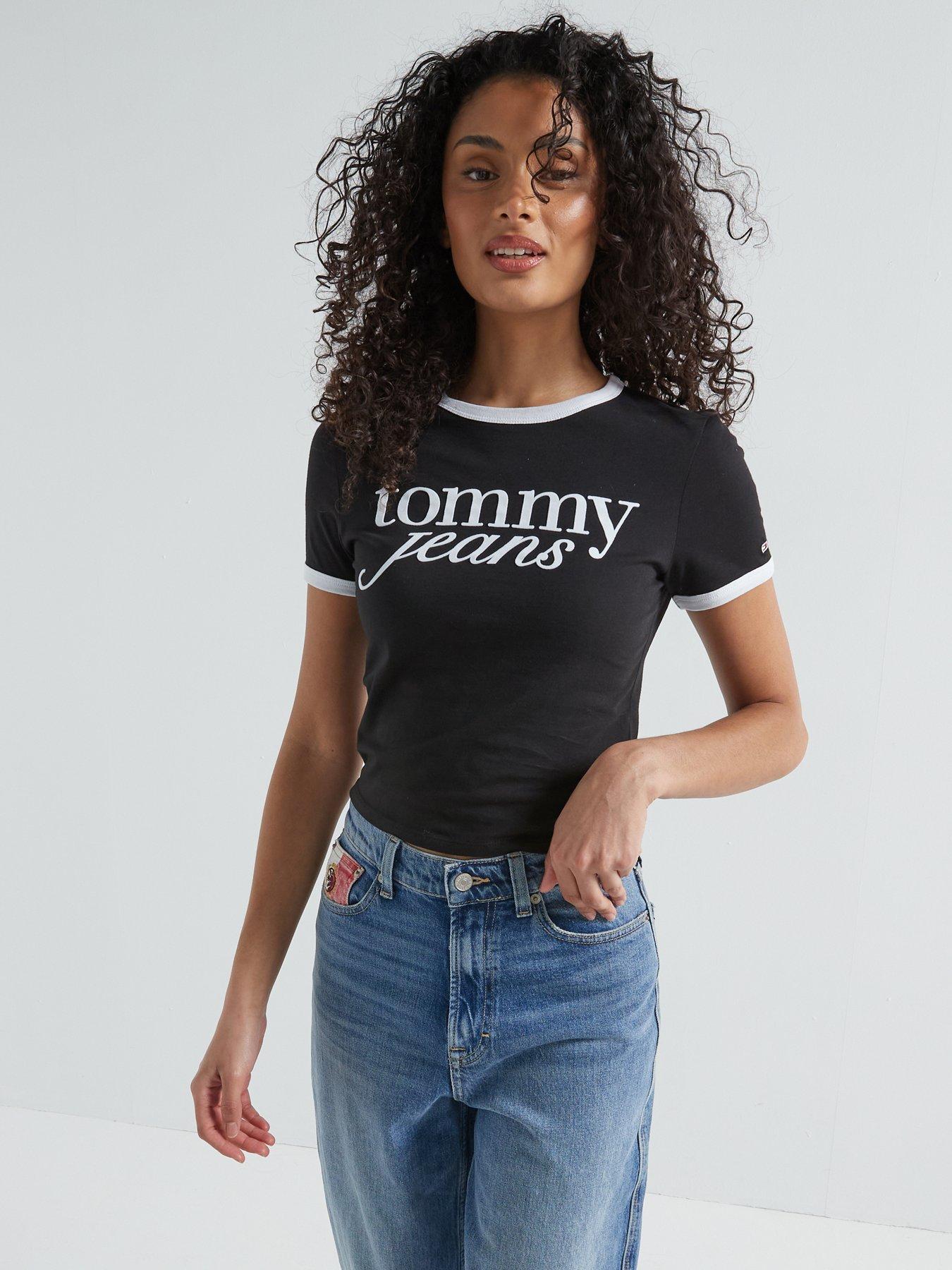 undefined Script Logo T-Shirt - Black