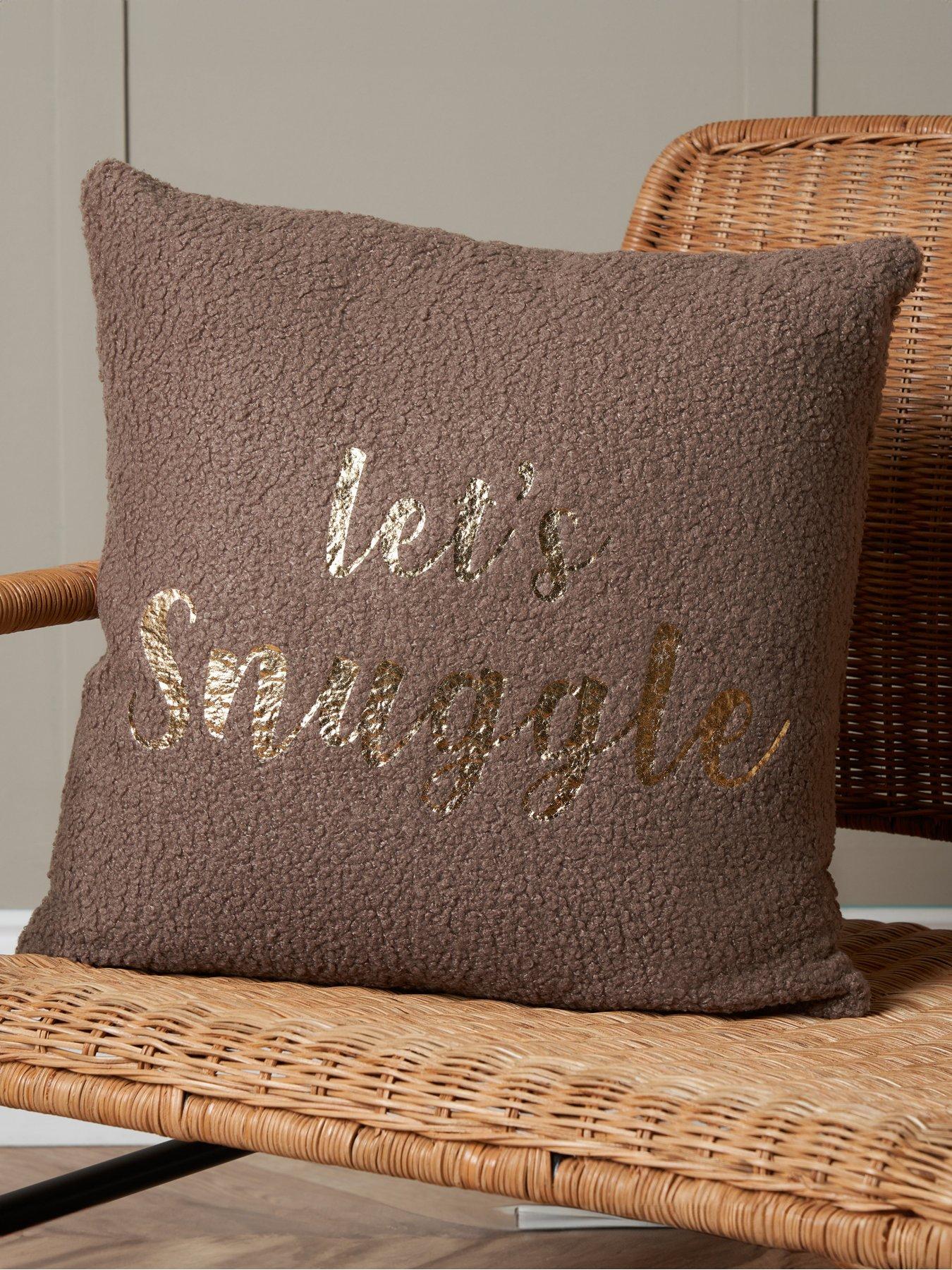 Very Home Let's Snuggle Cushion