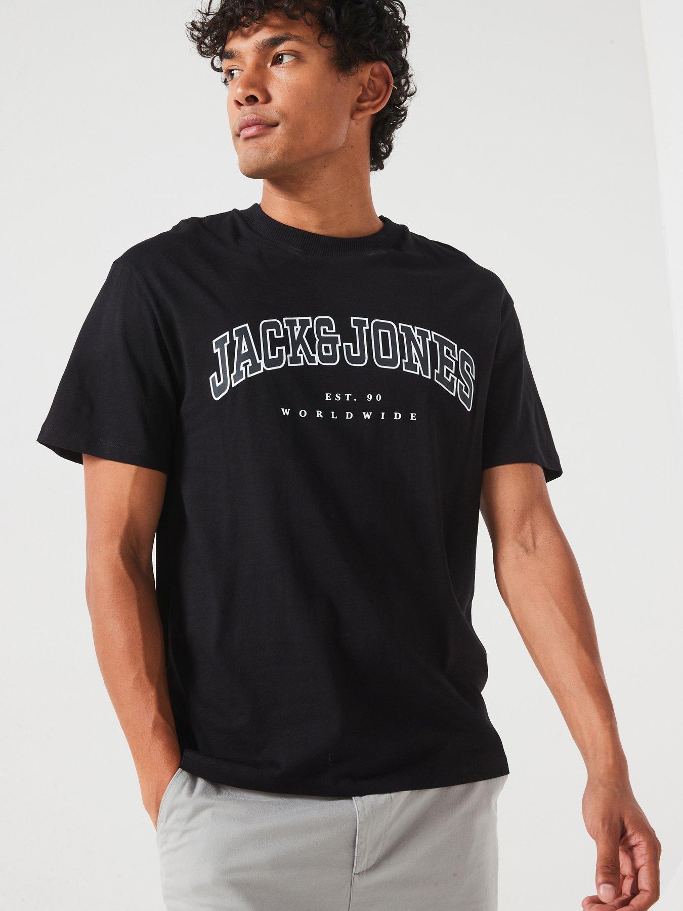undefined Varsity Logo T-Shirt - Black