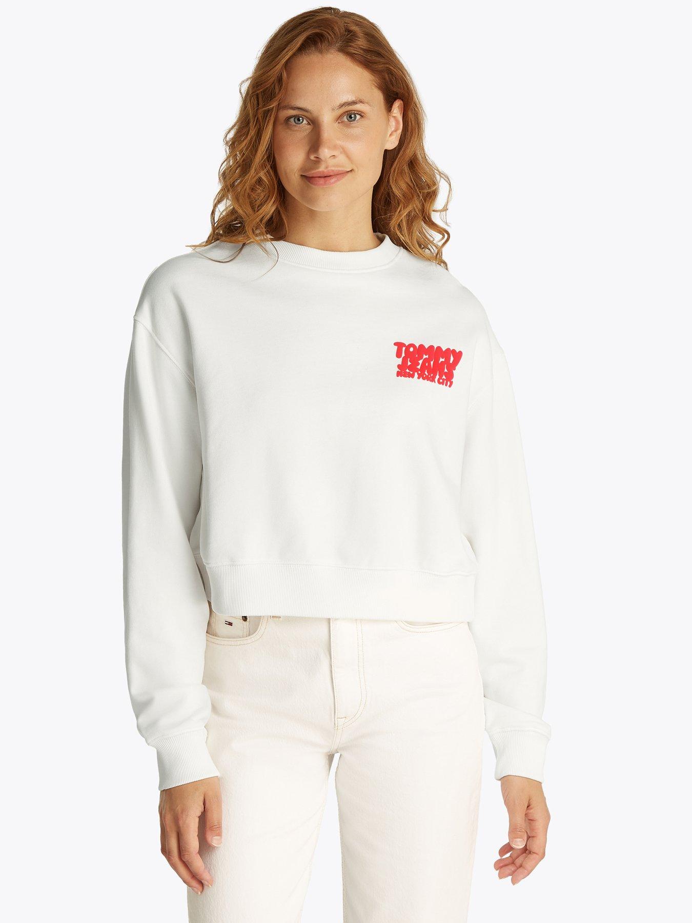 undefined Bubble Logo Sweatshirt - White