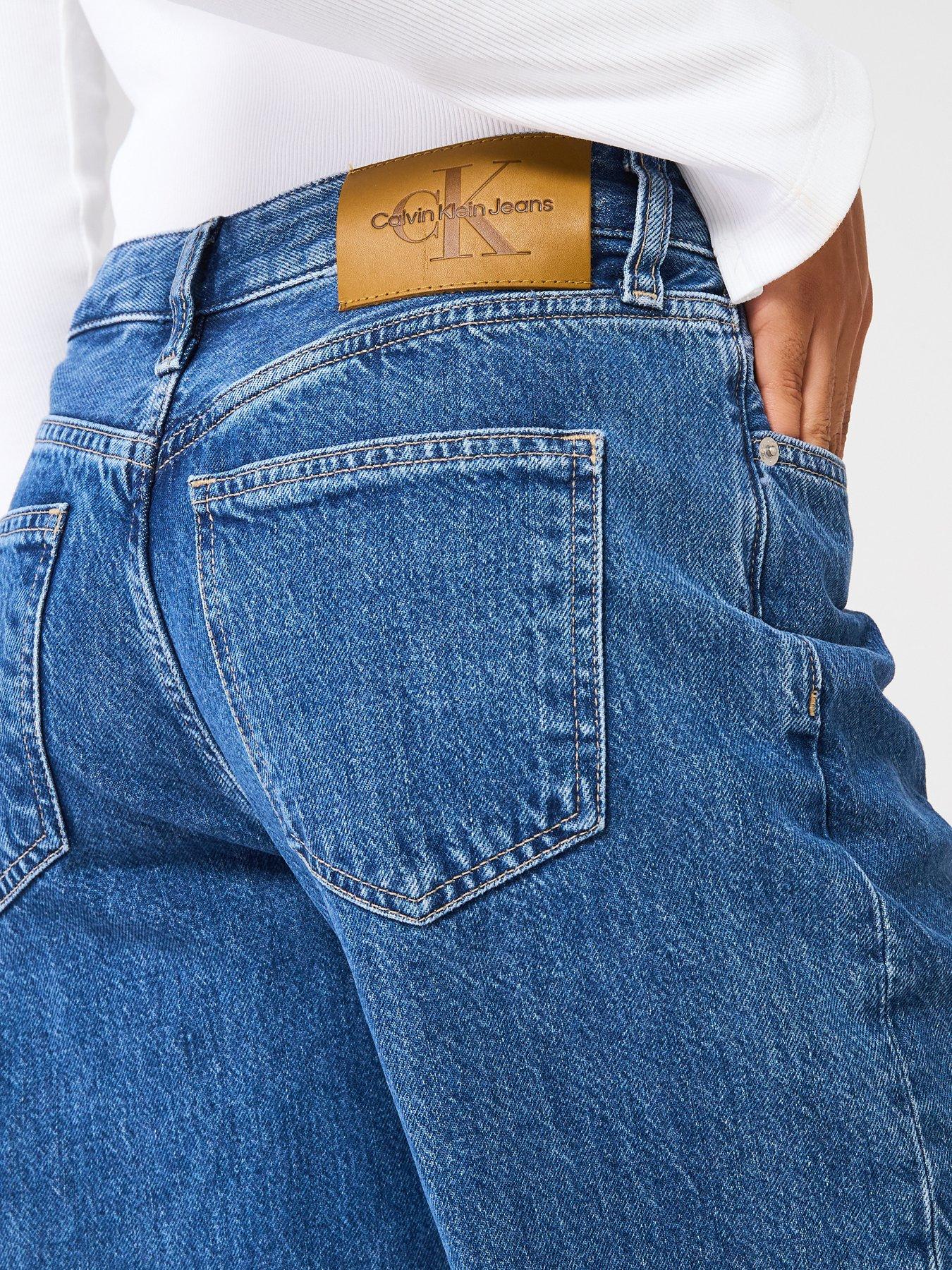 Image 6 of 6 of Calvin Klein Jeans 90's Loose Straight Jean - Blue