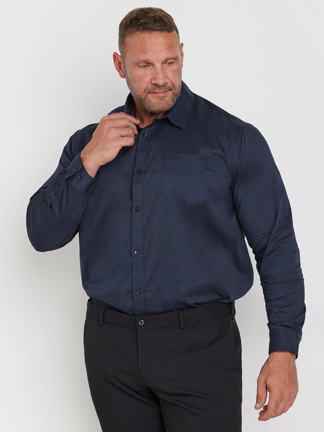 BadRhino Long Sleeve Poly Lycra Shirt - Blue