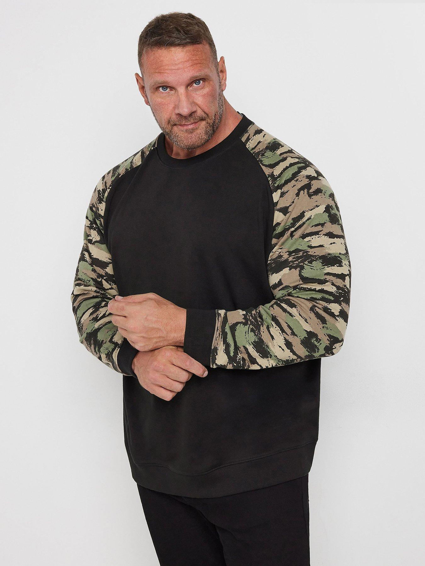 undefined Camo Raglan Sweatshirt