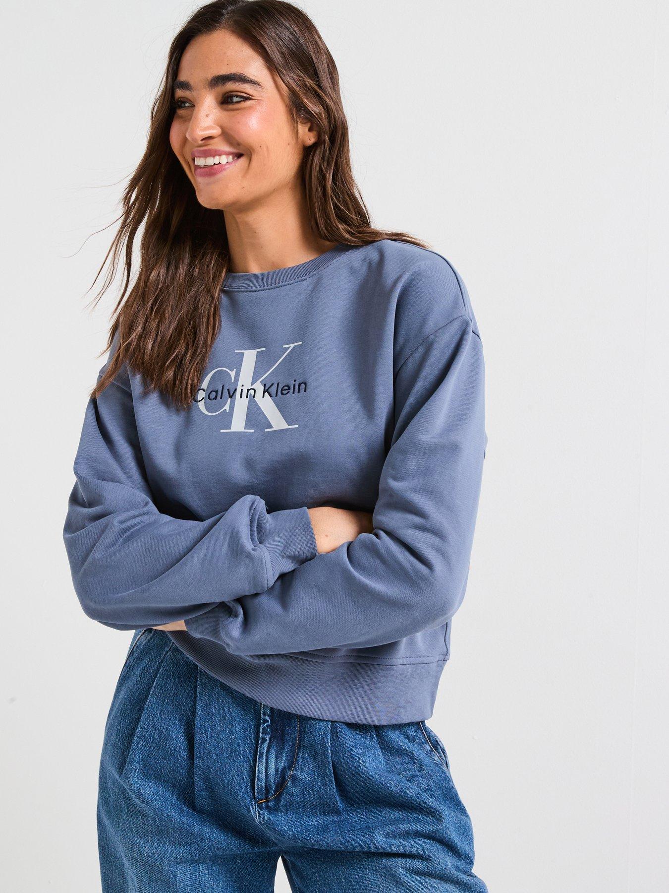 undefined Monologo French Terry Sweatshirt - Purple
