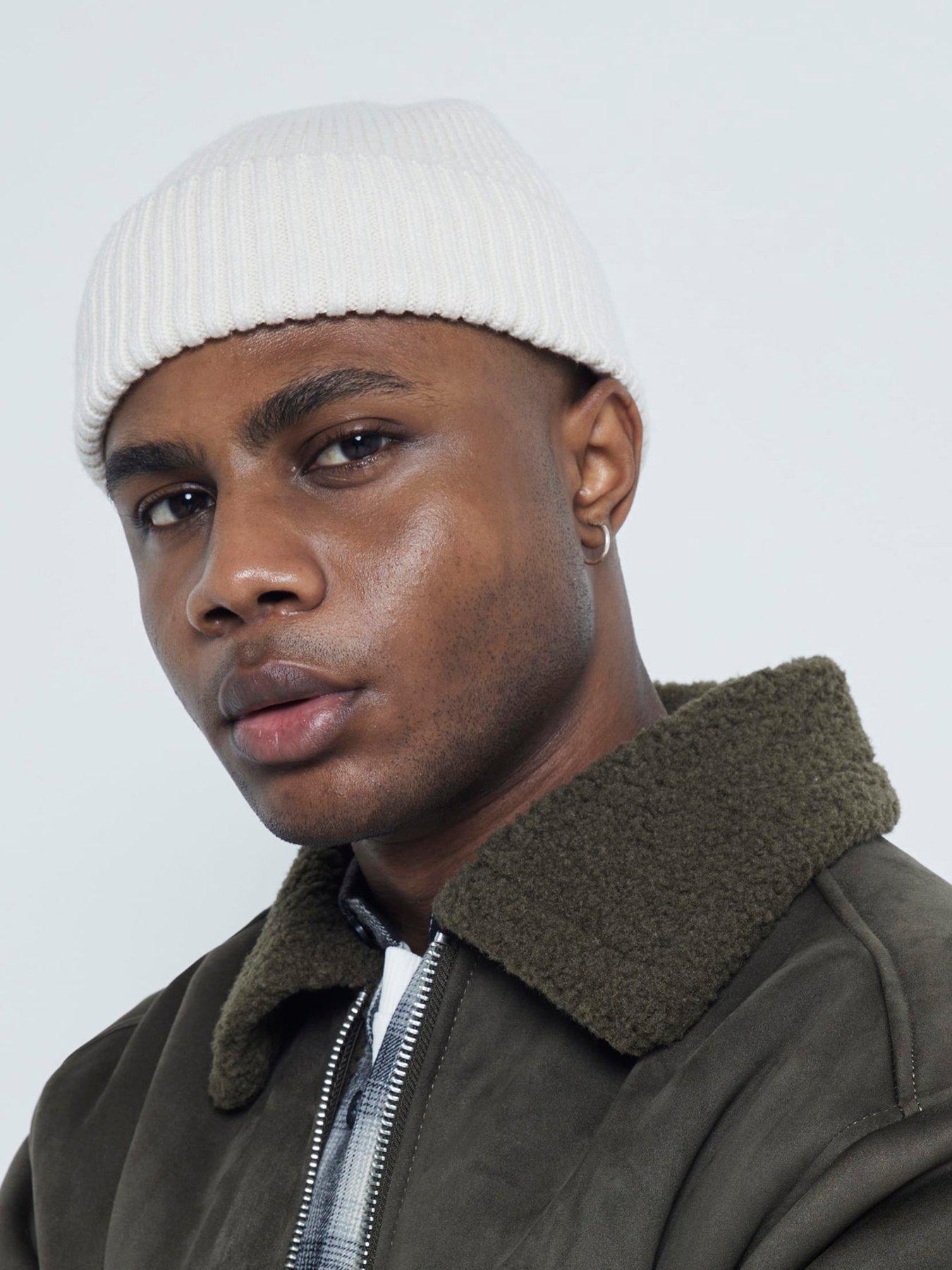 undefined Ecru Docker Beanie Hat