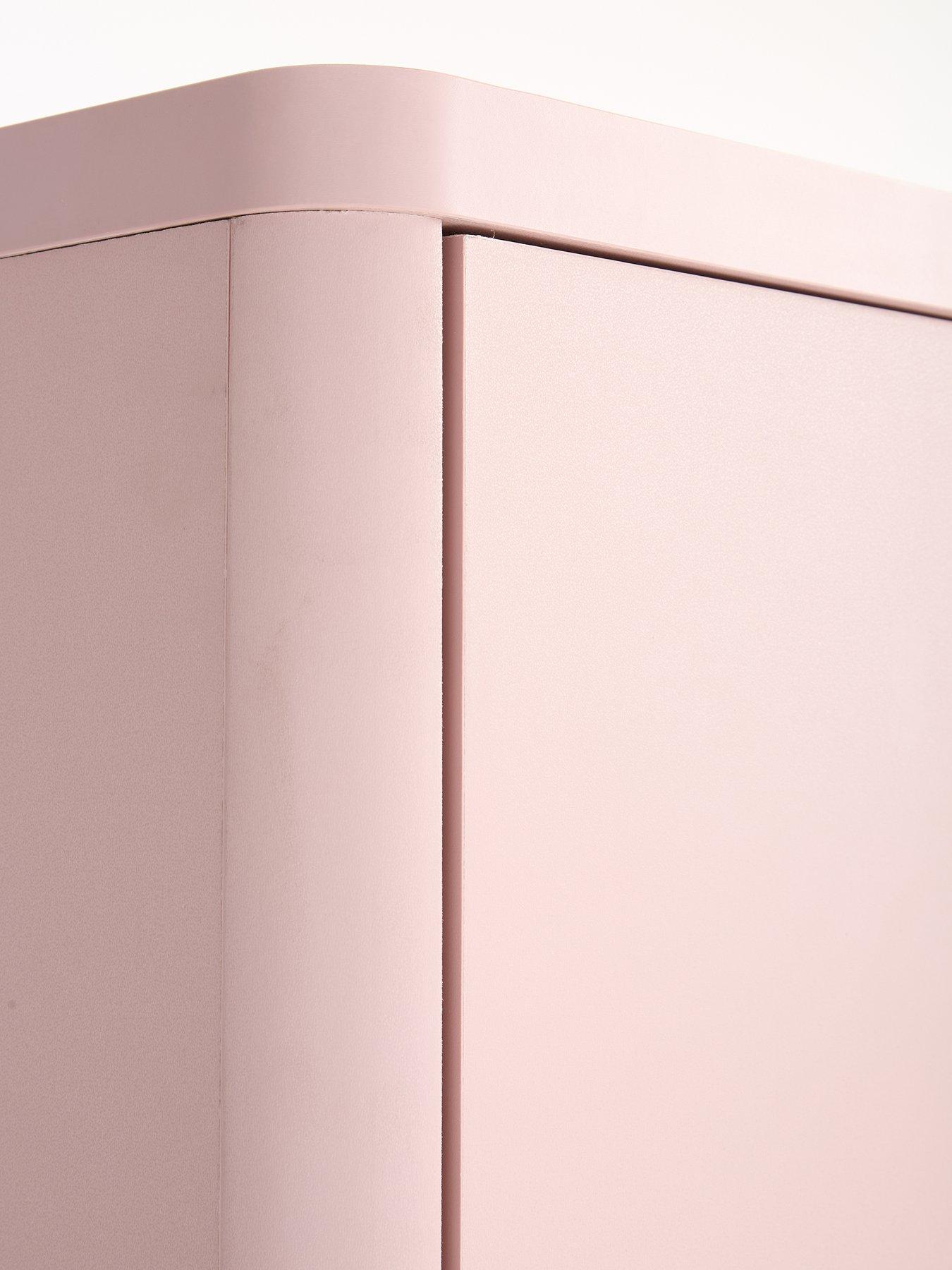Image 7 of 7 of Very Home Aspen 3 Door, 2 Drawer Wardrobe - Pink
