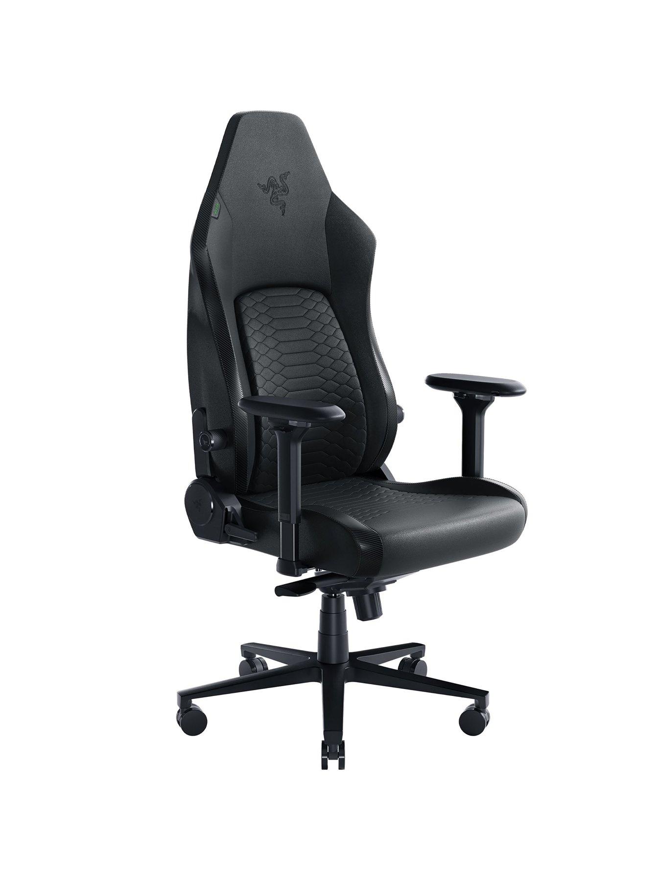 Product photograph of Razer Iskur V2 Black from very.co.uk