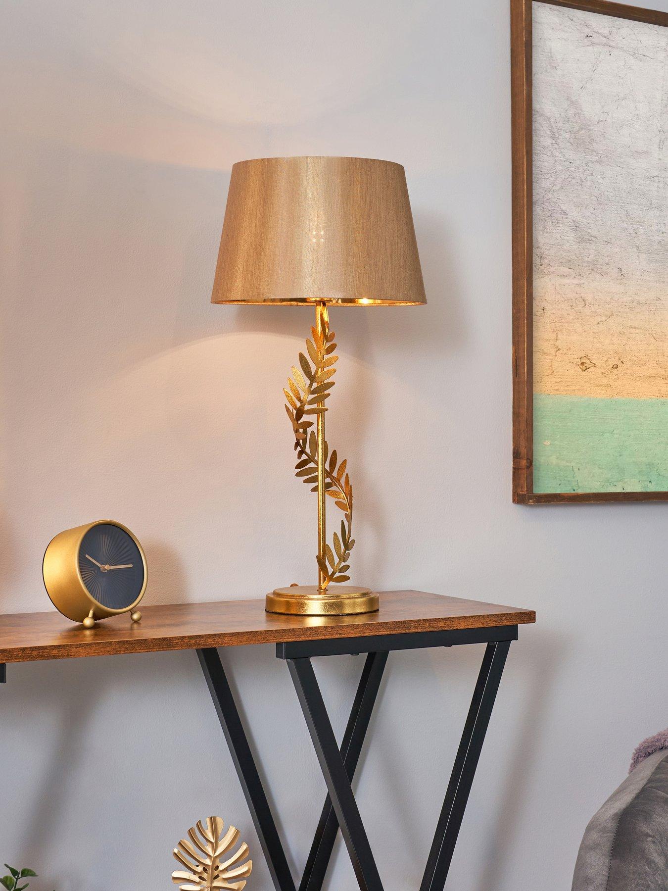 Product photograph of Bhs Brookby Stem Table Lamp from very.co.uk