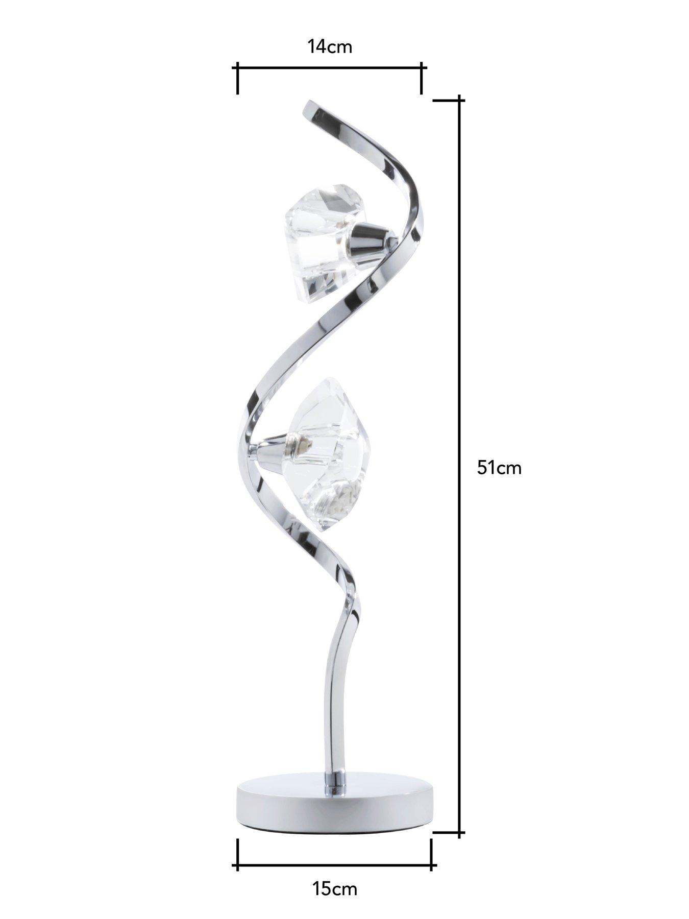 Image 4 of 6 of BHS Bella 2-Light Table Lamp