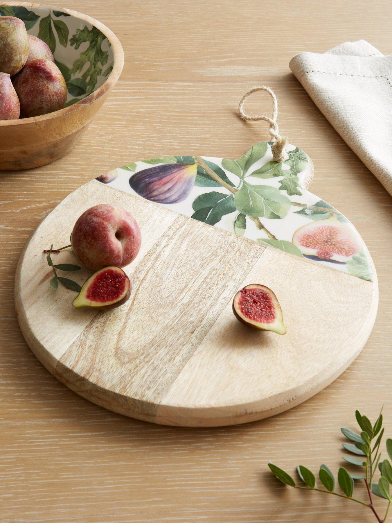 undefined Fig Round Serving Board
