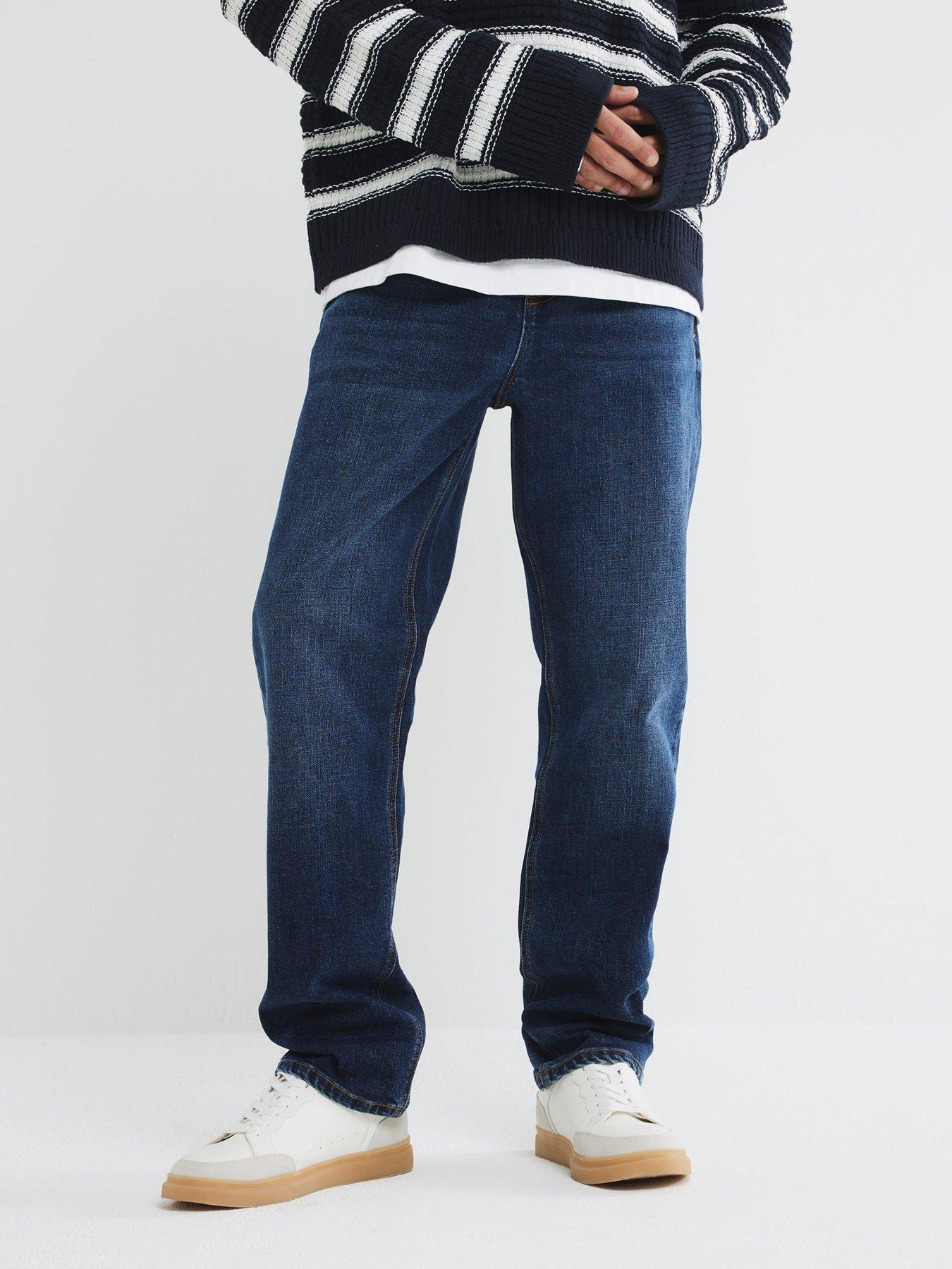 River Island Straight Ralph Jeans - Blue