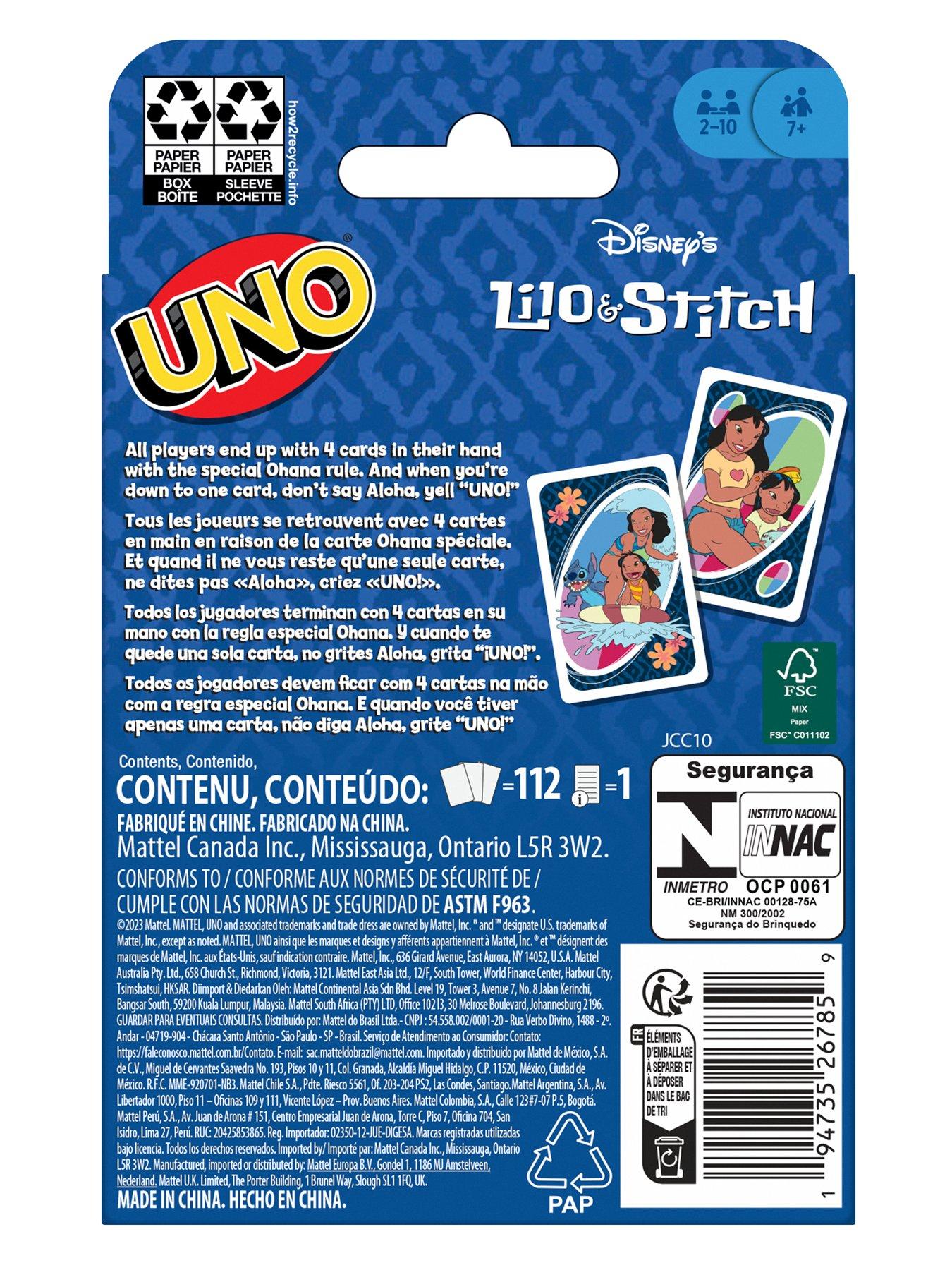 Image 7 of 7 of Uno Lilo &amp; Stitch