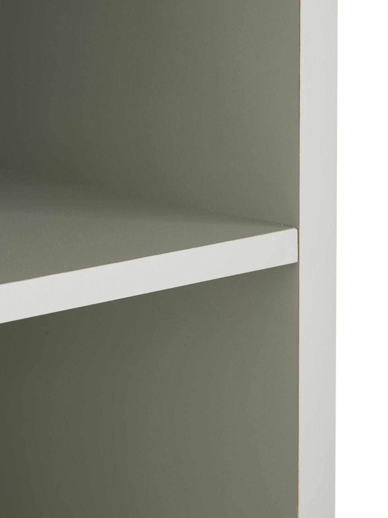 Image 5 of 6 of Very Home Metro 4 Shelf Unit - Grey&nbsp;- FSC&reg; Certified