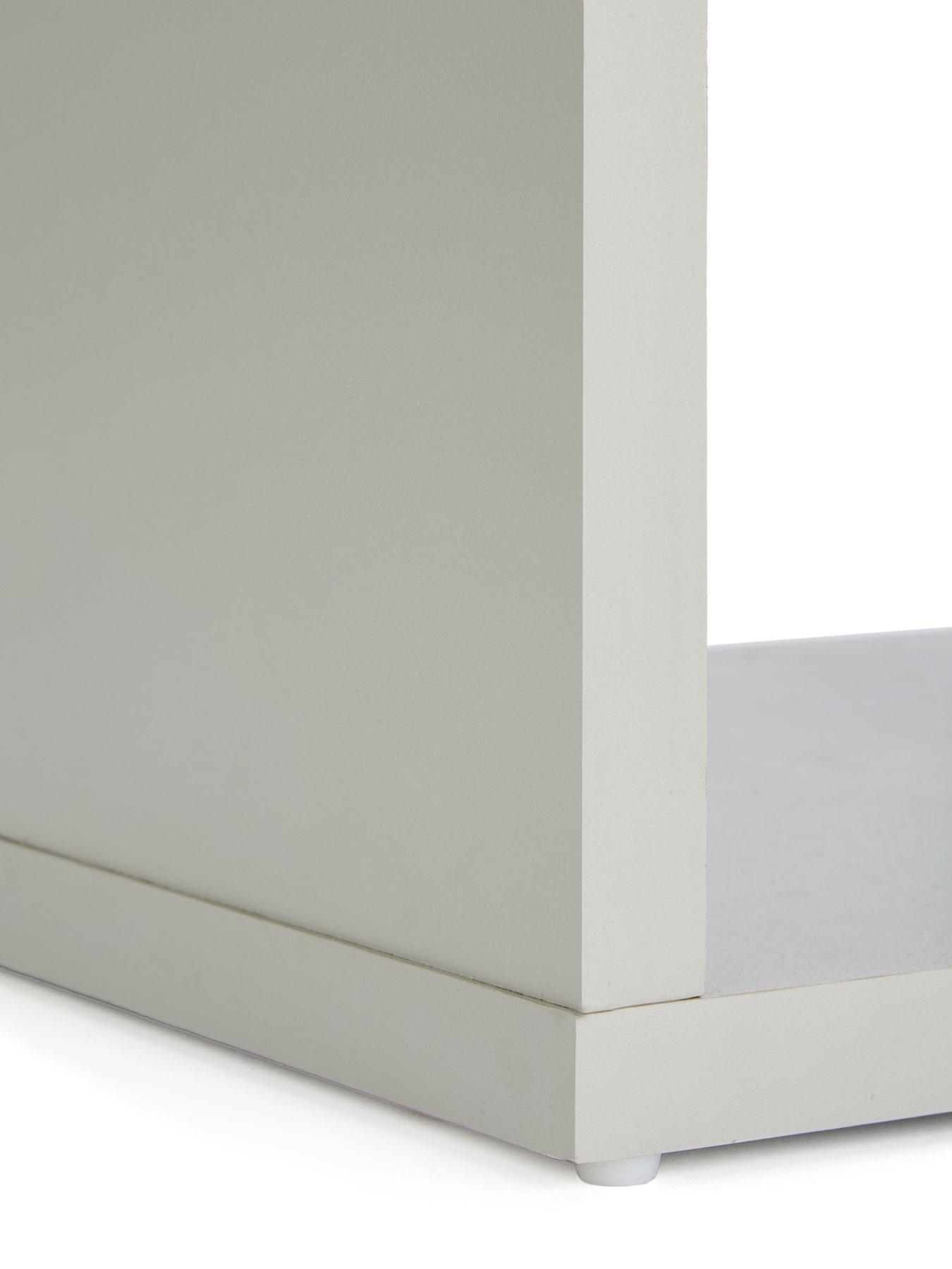 Image 6 of 6 of Very Home Metro 4 Shelf Unit - Grey&nbsp;- FSC&reg; Certified