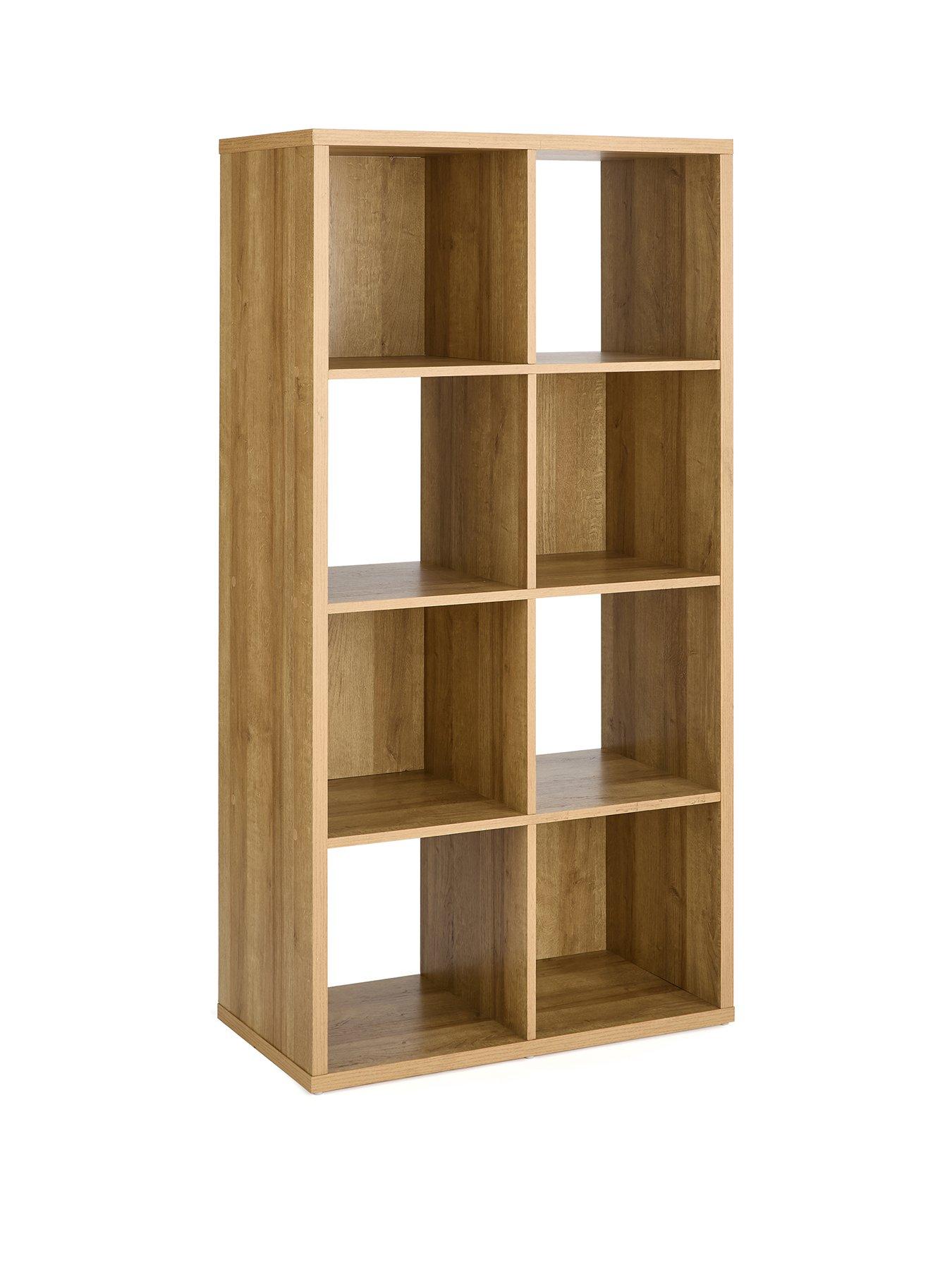 Image 3 of 6 of Everyday Metro 8 Shelf Unit -&nbsp;Oak&nbsp;- FSC&reg; Certified