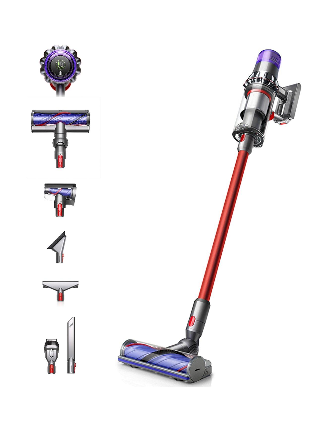 undefined V11 Extra Cordless Vacuum Cleaner - Iron  &  Red