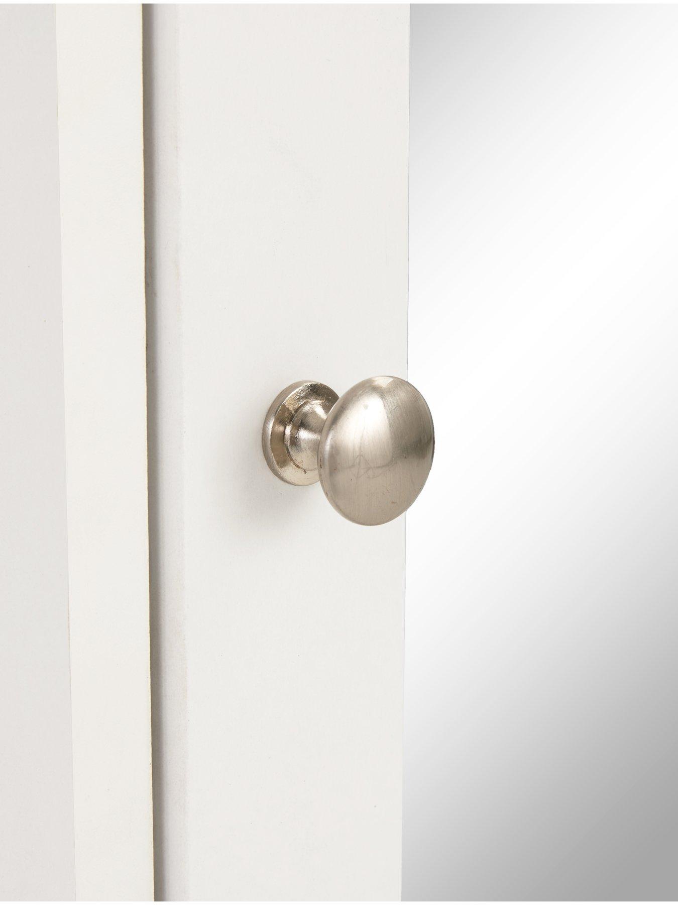 Image 6 of 7 of Very Home Avalon Mirrored Bathroom Wall Cabinet - White&nbsp;- FSC&reg; Certified