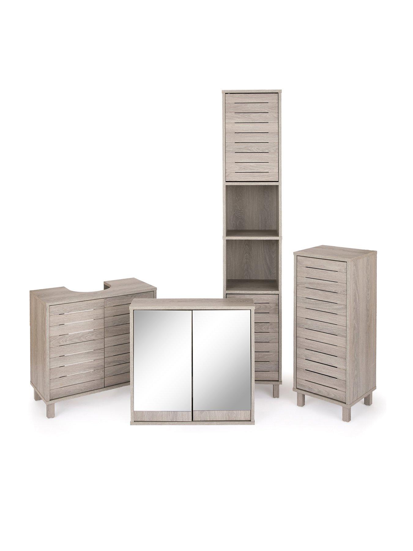 Image 7 of 7 of The Very Collection Burket Mirrored Bathroom Wall Cabinet&nbsp;- FSC&reg; Certified