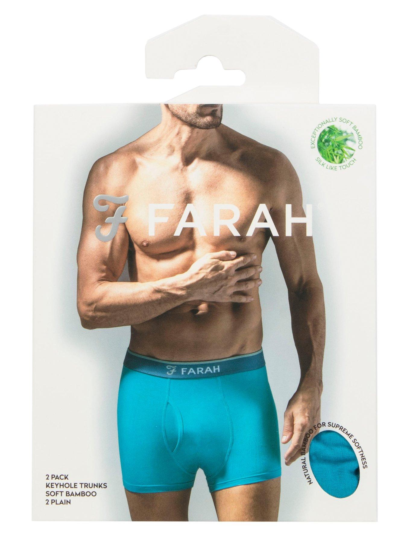 Image 3 of 3 of Farah 2 Pack Classic Bamboo Trunks - Multi