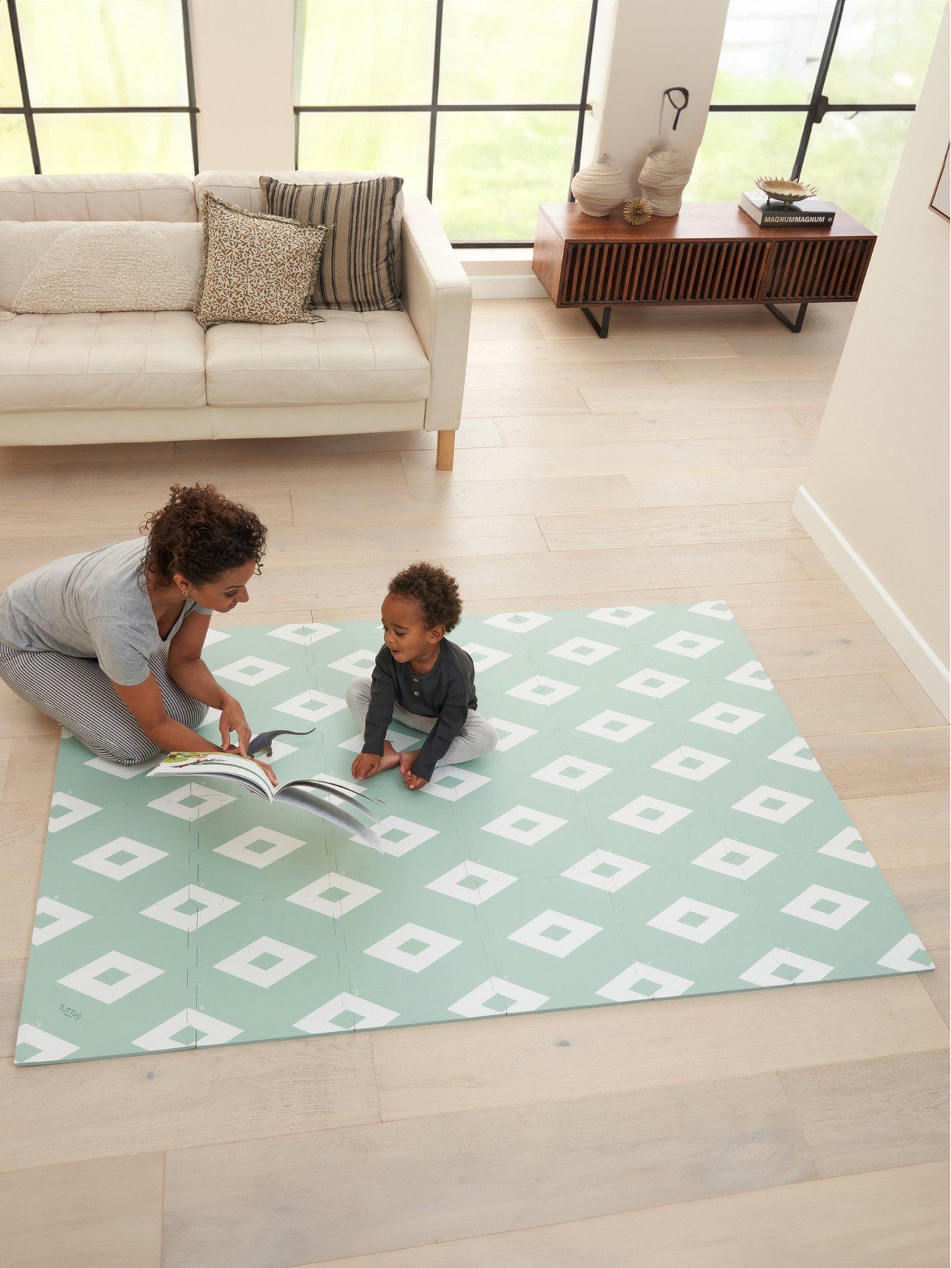 Image 1 of 7 of Tutti Bambini Puzzle Playmat - Diamond Mint