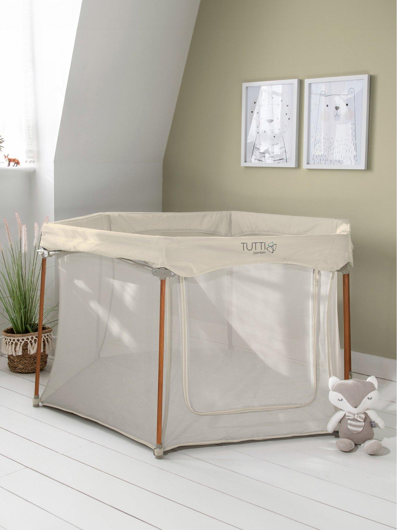 Image 1 of 7 of Tutti Bambini Hexa Playpen Ecru