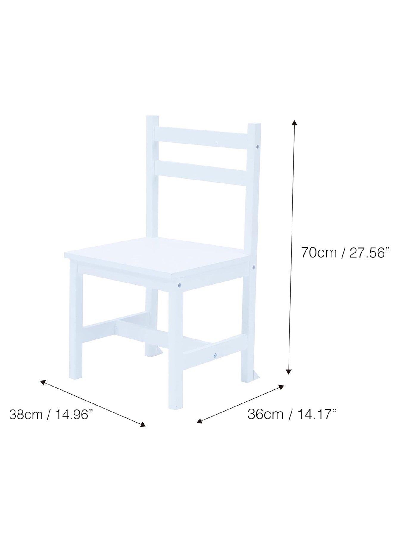 Image 6 of 6 of Teamson Kids Fantasy Fields Kids Wooden Desk & Chairs Set With Storage