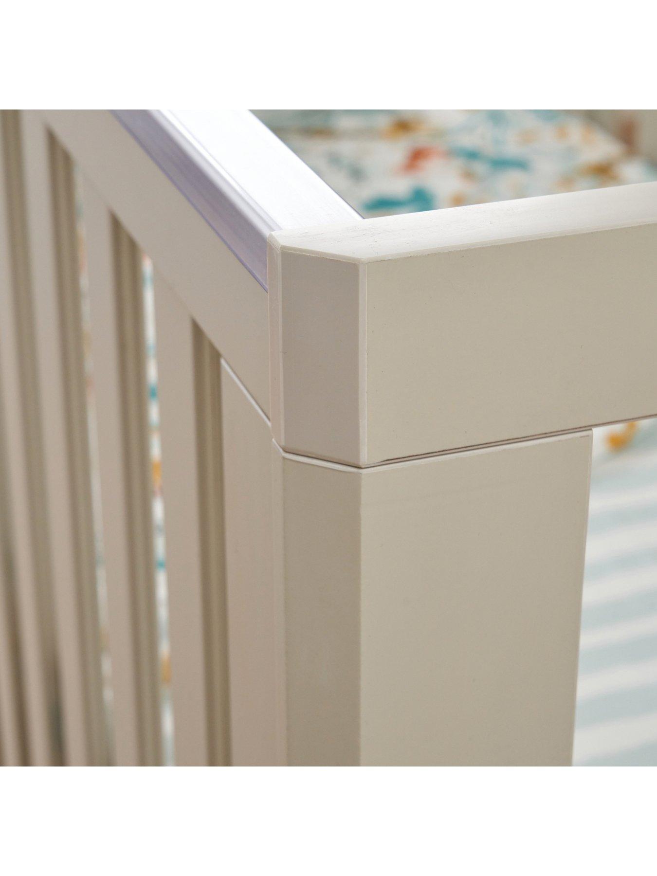 Image 6 of 7 of Tutti Bambini Hygge 3pc Room Set - Light Oak/White Sand - inc Sprung Mattress