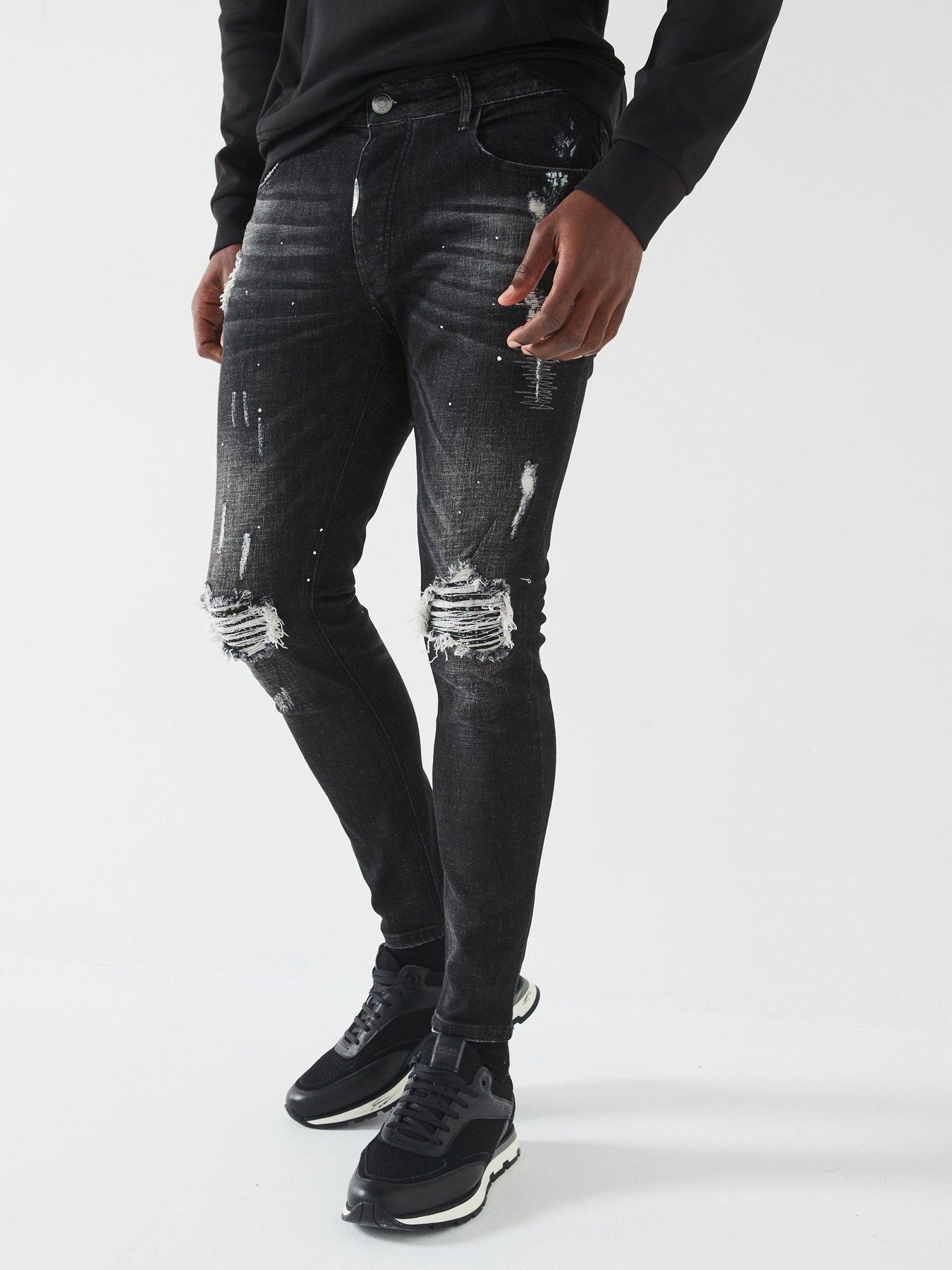 undefined Damiano 2.0 Black Slim Jeans