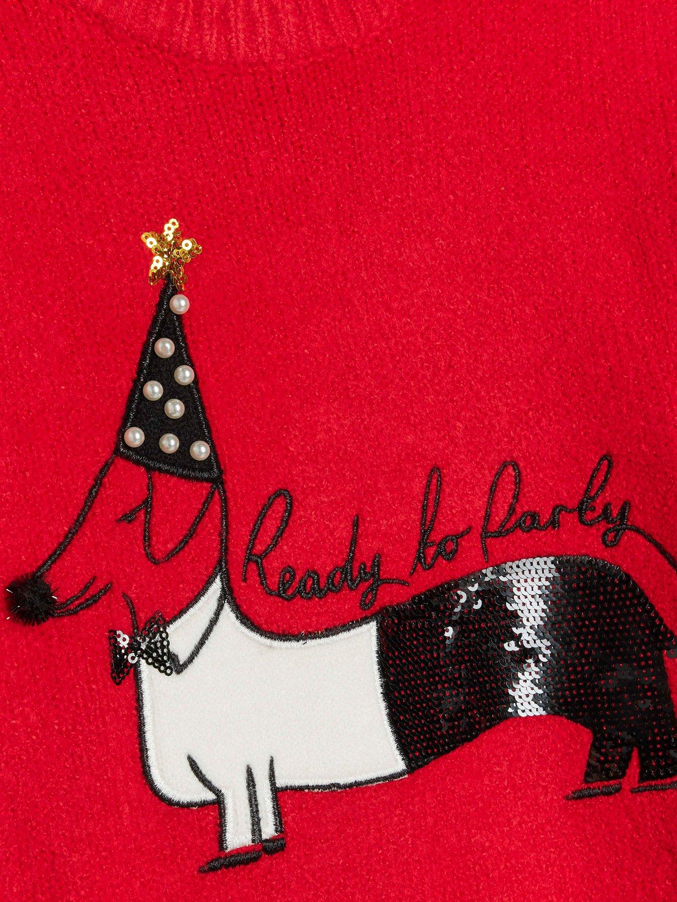 Dachshund Aldi Christmas Dog Jumpers Sainsbury's Dog Christmas - Main Image