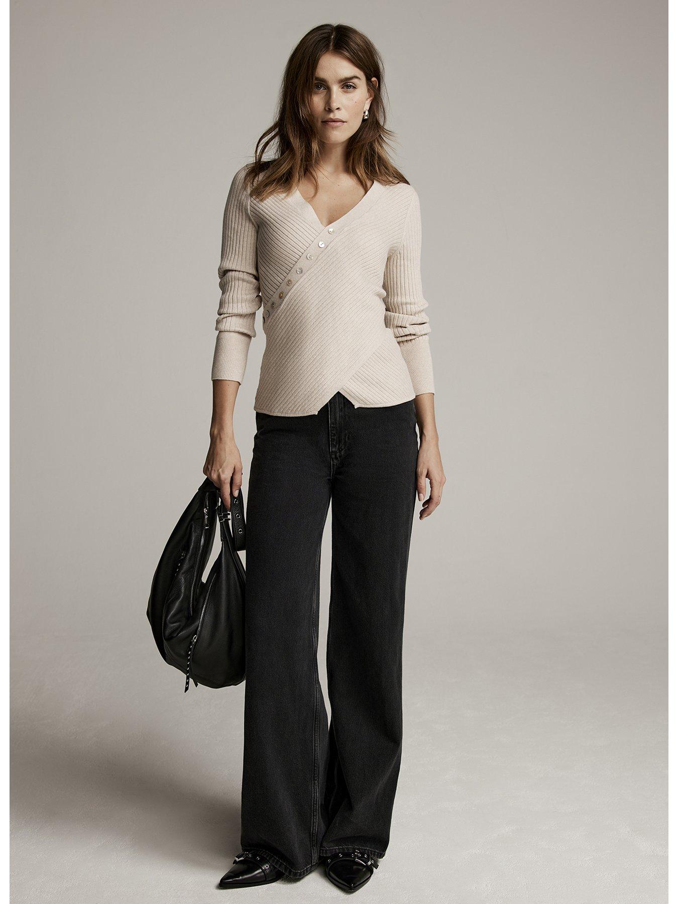 Vermont Star V Neck Jumper, Tan