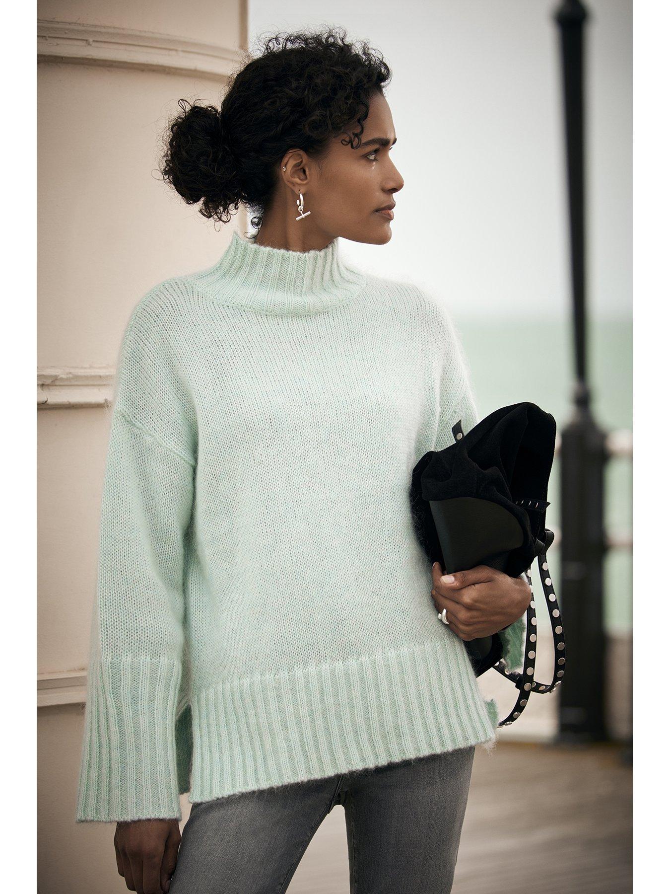 Mint velvet green jumper sale
