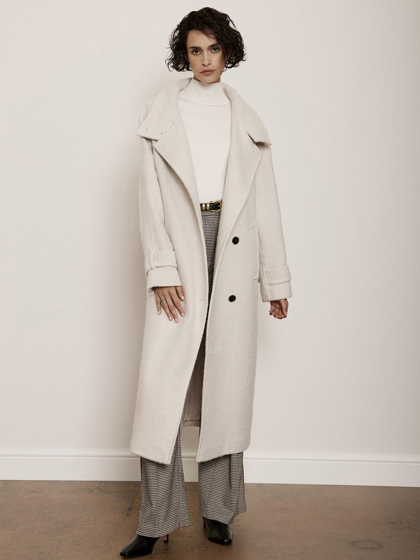 Mint velvet cream coat sales