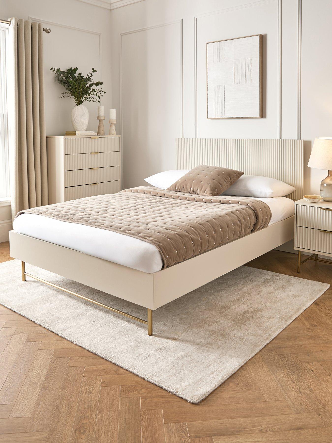 Very Home Cora Bed Frame with Mattress Options (Buy  &  SAVE!) - FSC® Certified