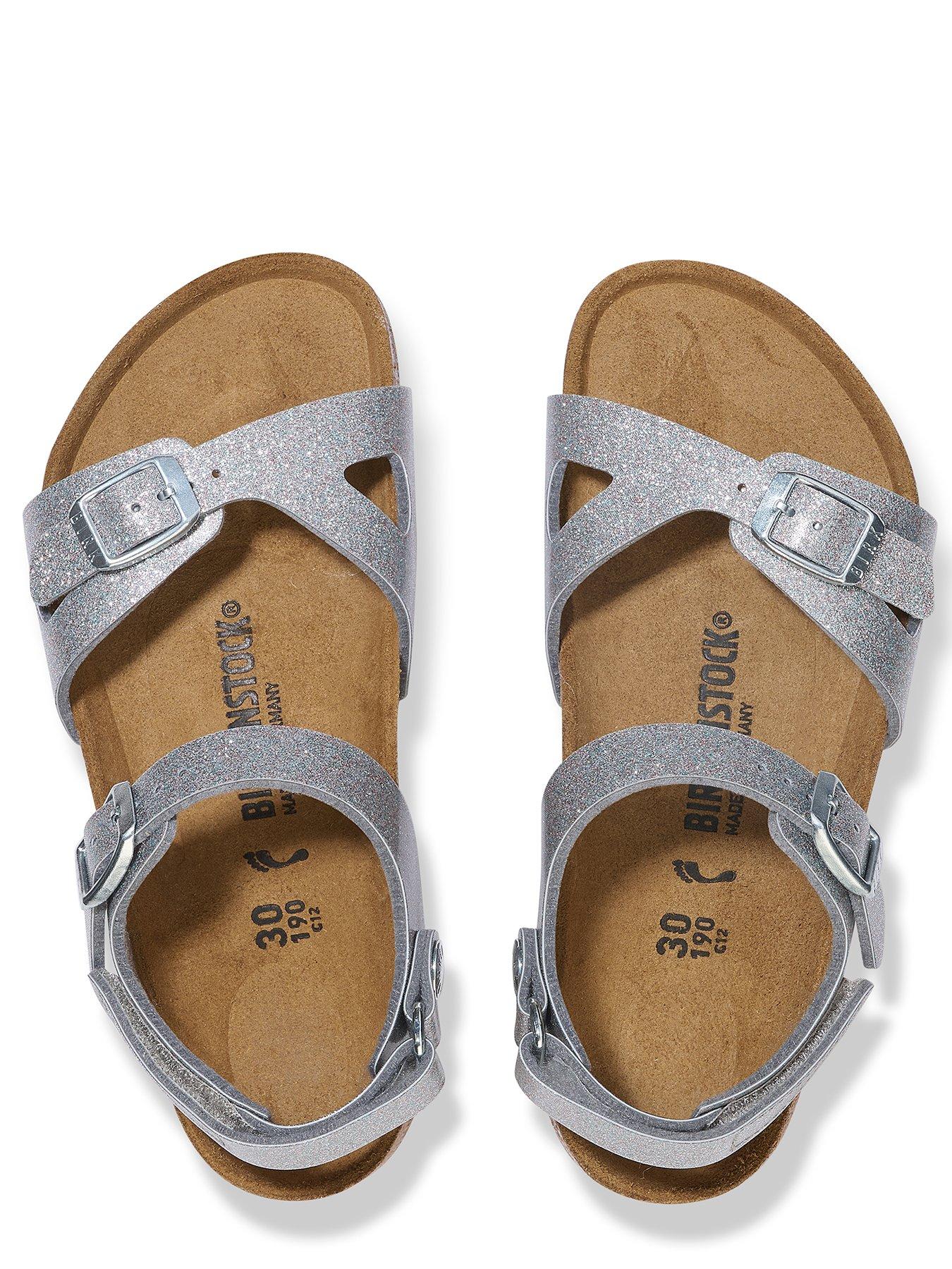 Image 3 of 3 of Birkenstock Rio AS Kids BF Sparkling Silver