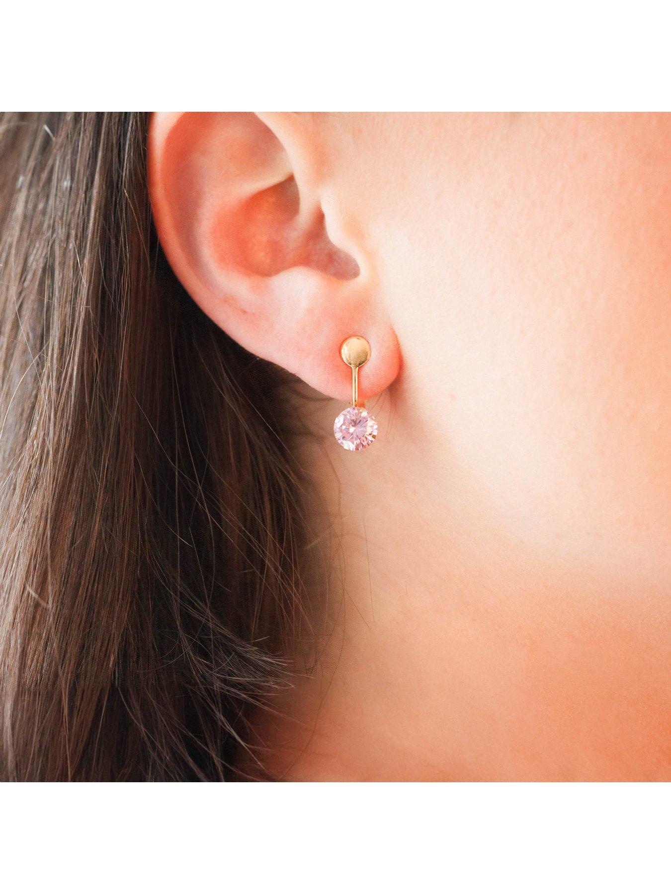 The Love Collection Stud to clip-on earring converter - Gold | Very