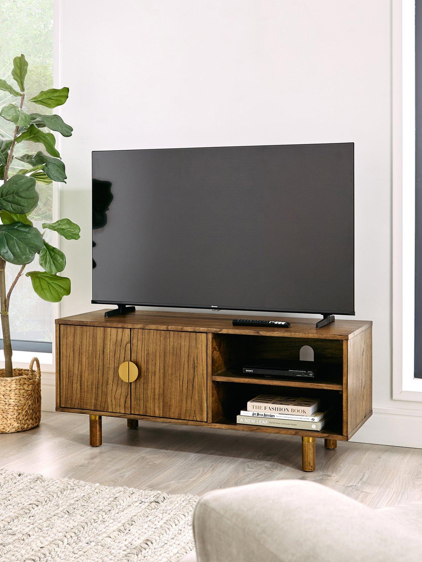undefined Disc TV Unit - Dark Mindy - fits up to 43 inch TV