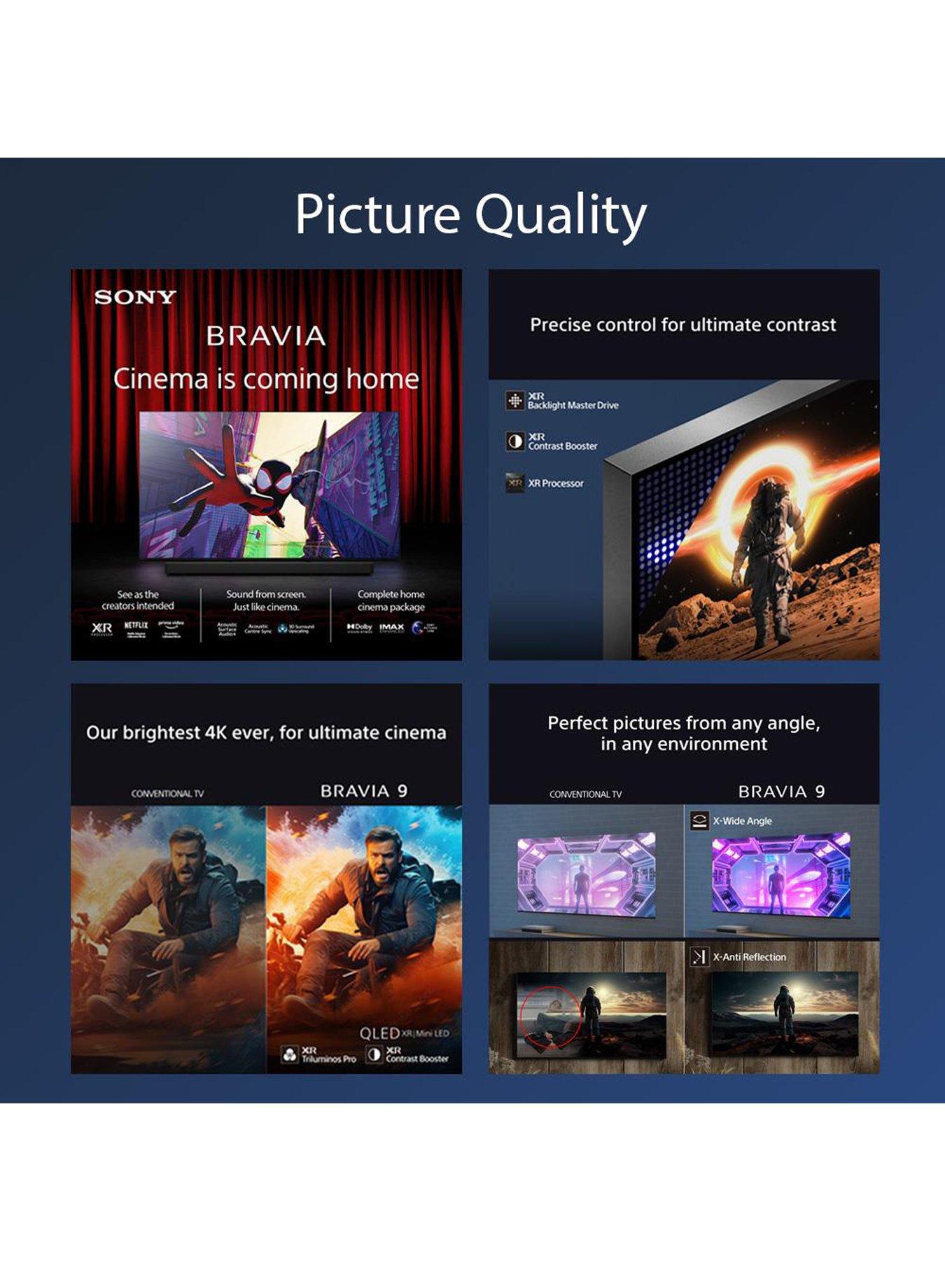 Image 4 of 7 of Sony Bravia 9 75" QLED XR MiniLED 4K HDR Smart TV - K75XR90PU